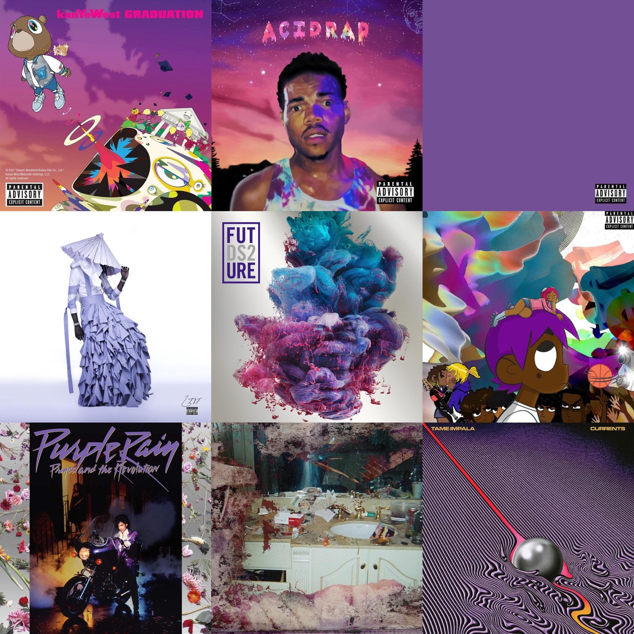You can only keep 3 of these purple albums, which ones y’all keeping