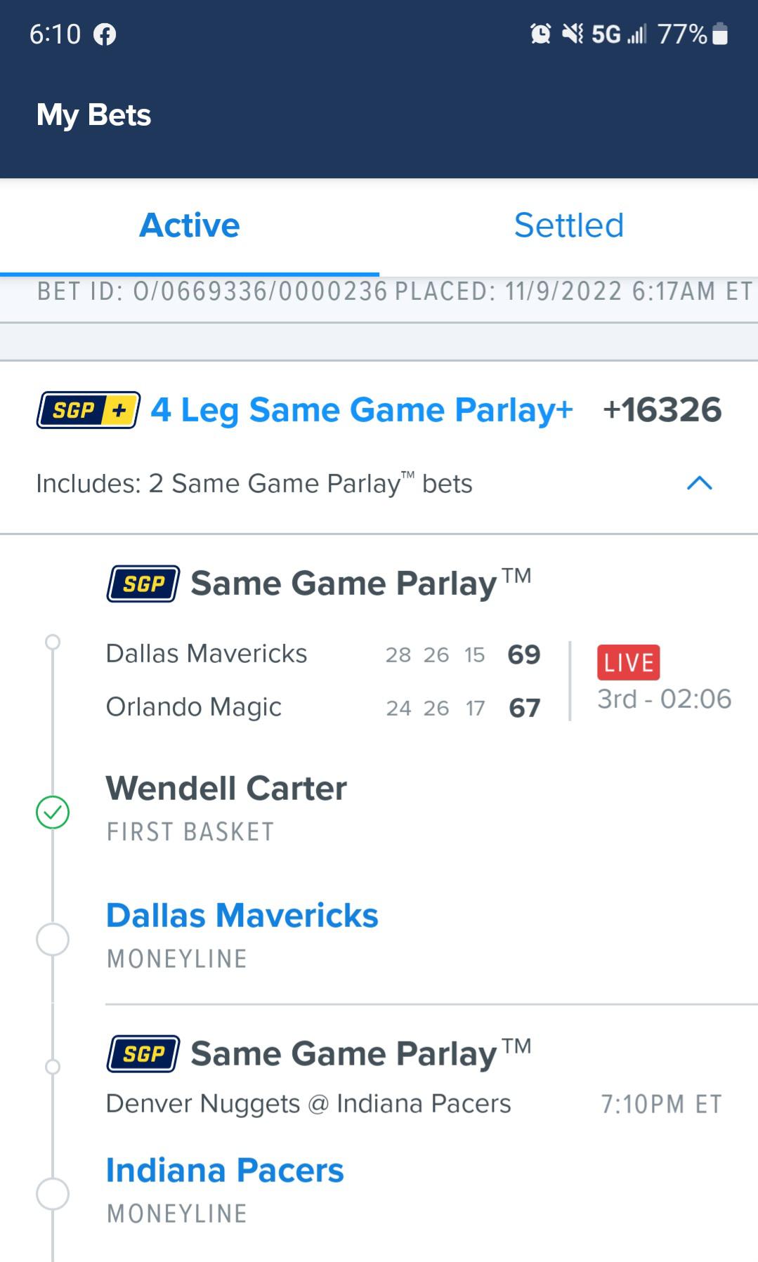 My first "first basket"🏀 r/fanduel