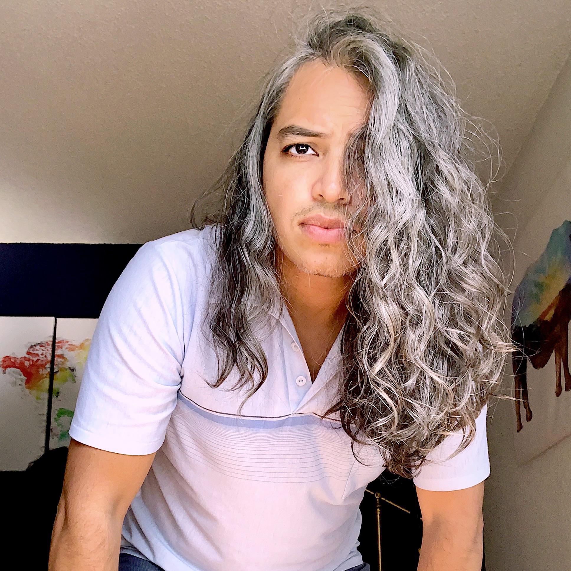 I ditched hair dye and now my gray/silver hair is doing all the work 😉