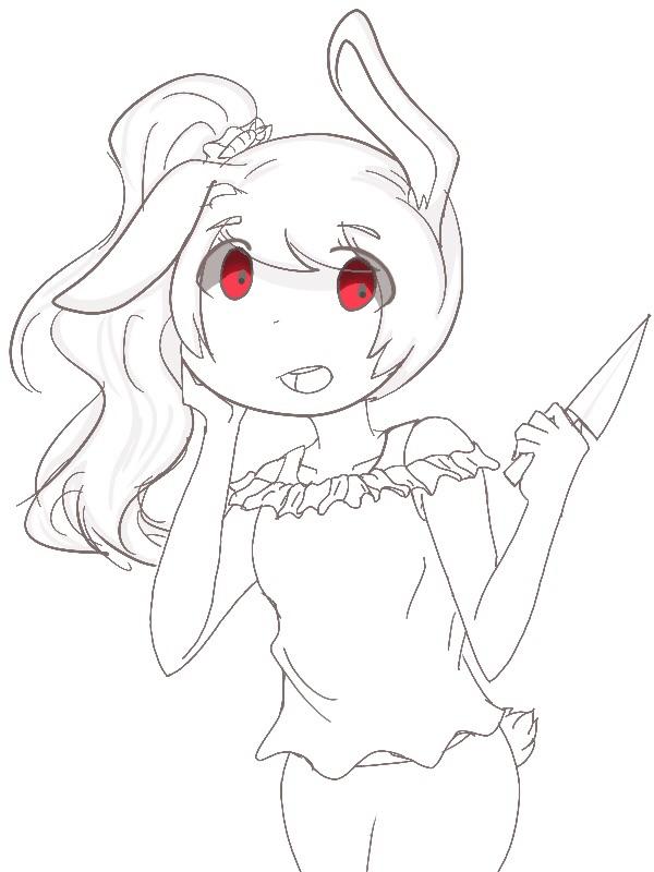 A long time ago had a yandere bunny for an oc lmao. Figured id share