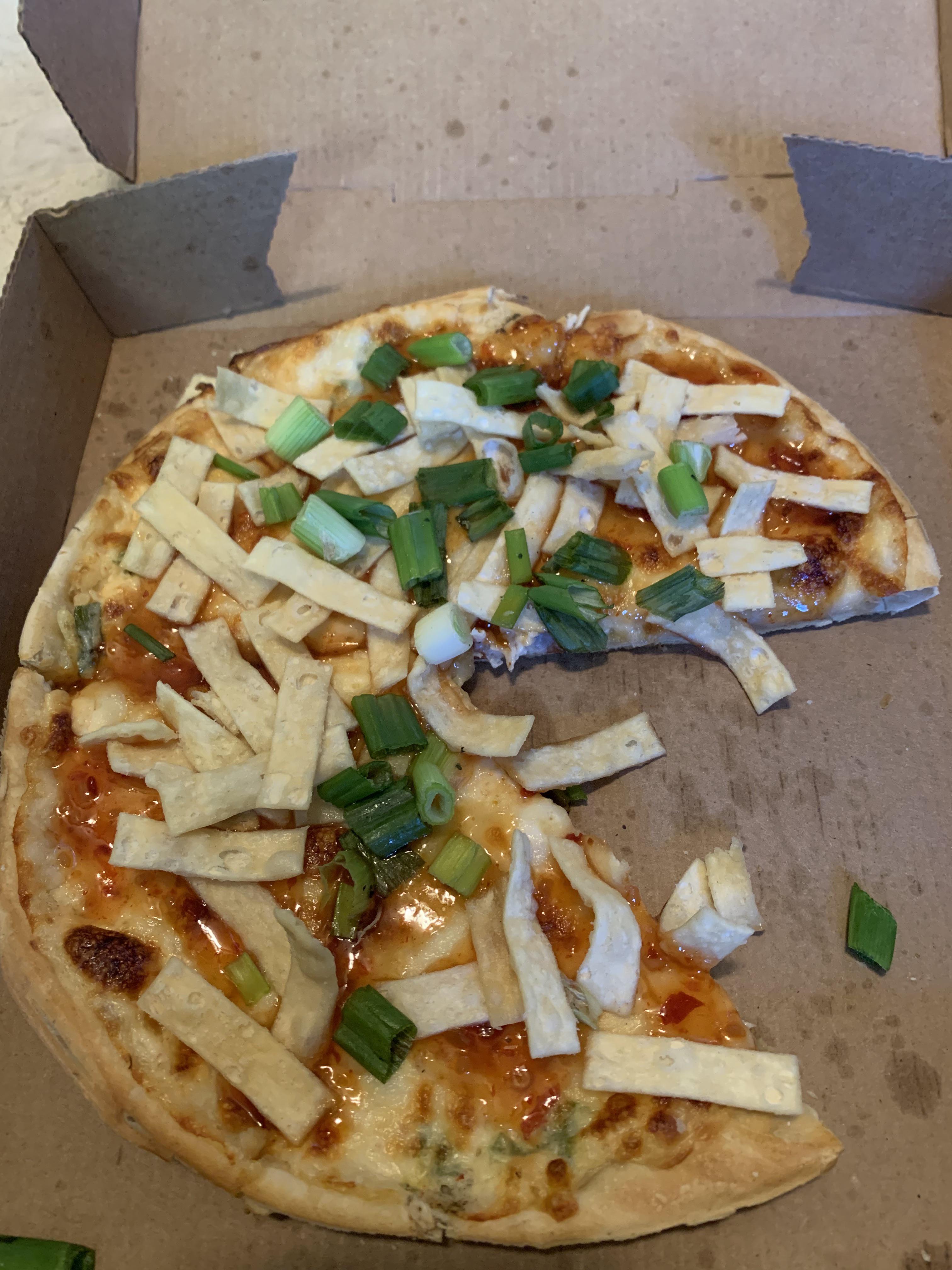 OSP Crab Rangoon pizza. Absolutely delicious and unique r/Pizza