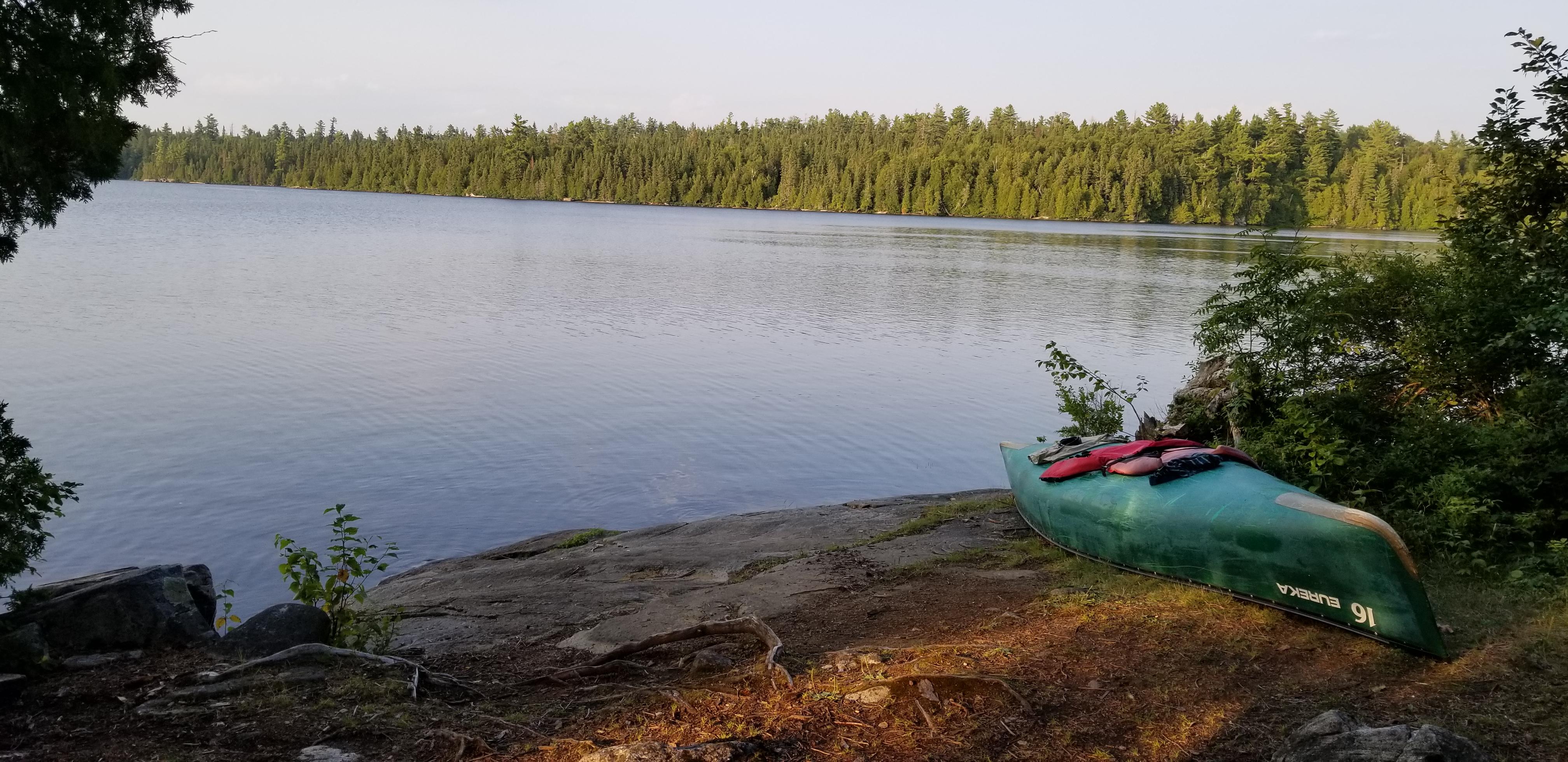 Three day canoe camping. Feels like glamping after ultralight