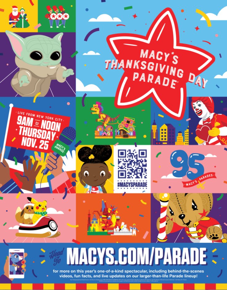 The 2021 Parade Poster! r/macysparade