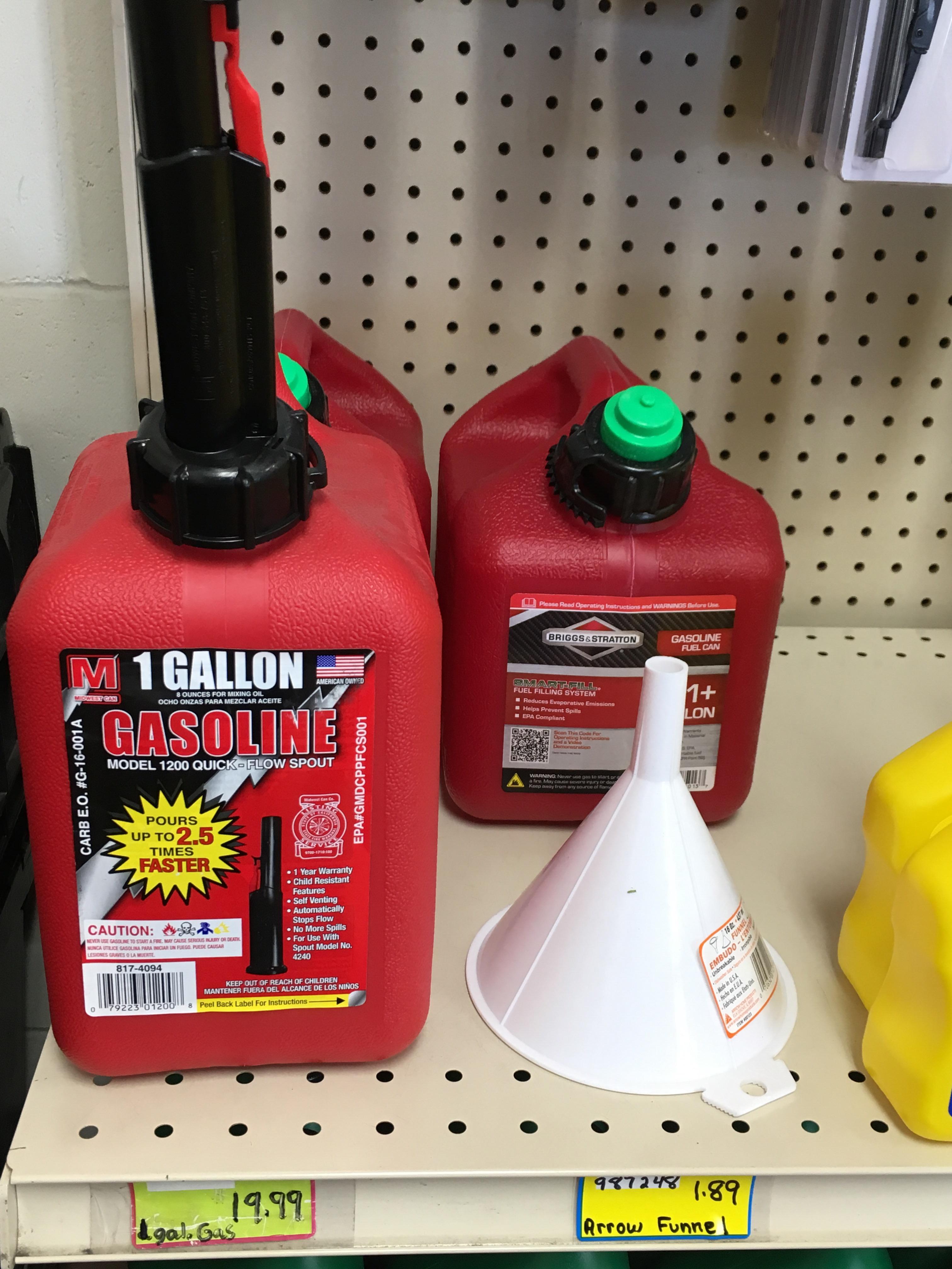 Supply and Demand at its finest. Woodmans Gas Station in Onalaska