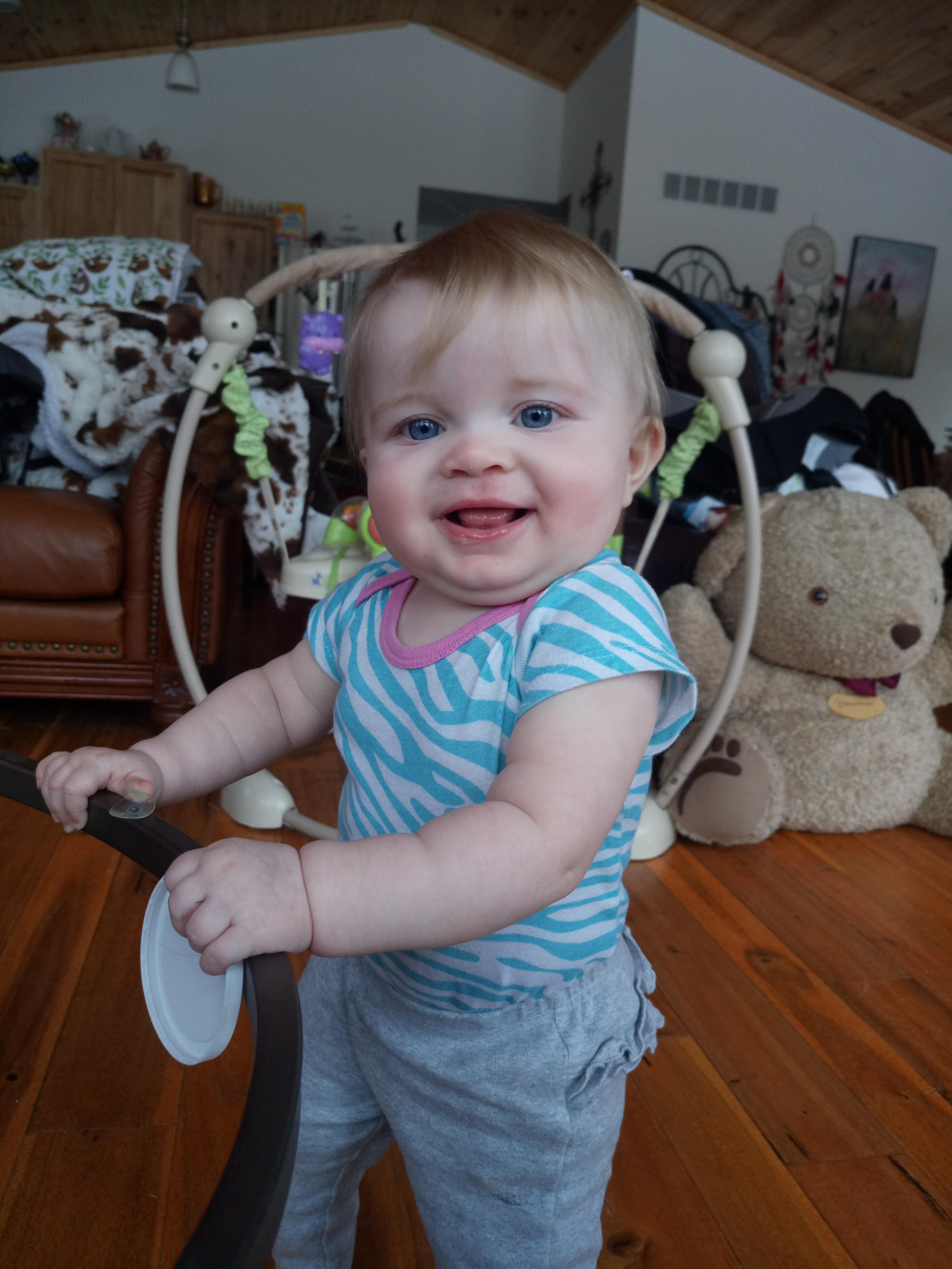 I love my daughter's natural smell. It's sweet and comforting. r