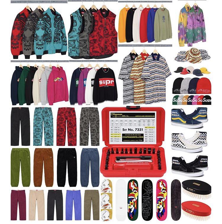 Supreme Week 7 Droplist + Fall tees supremeclothing