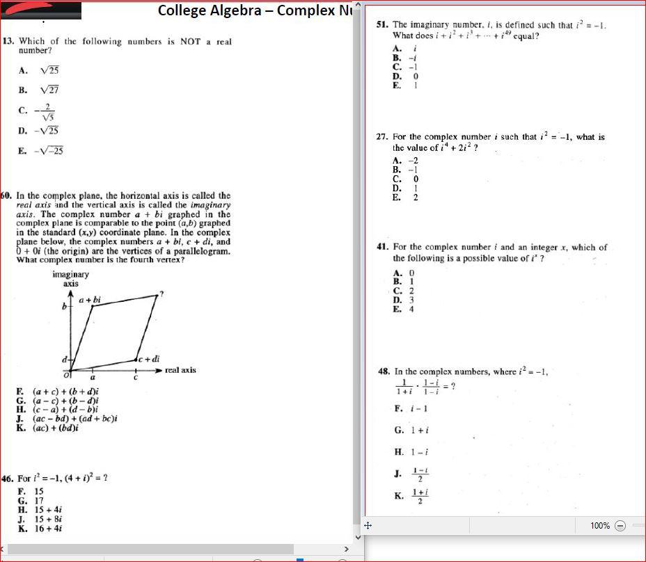 ACT TEST I solved it but just