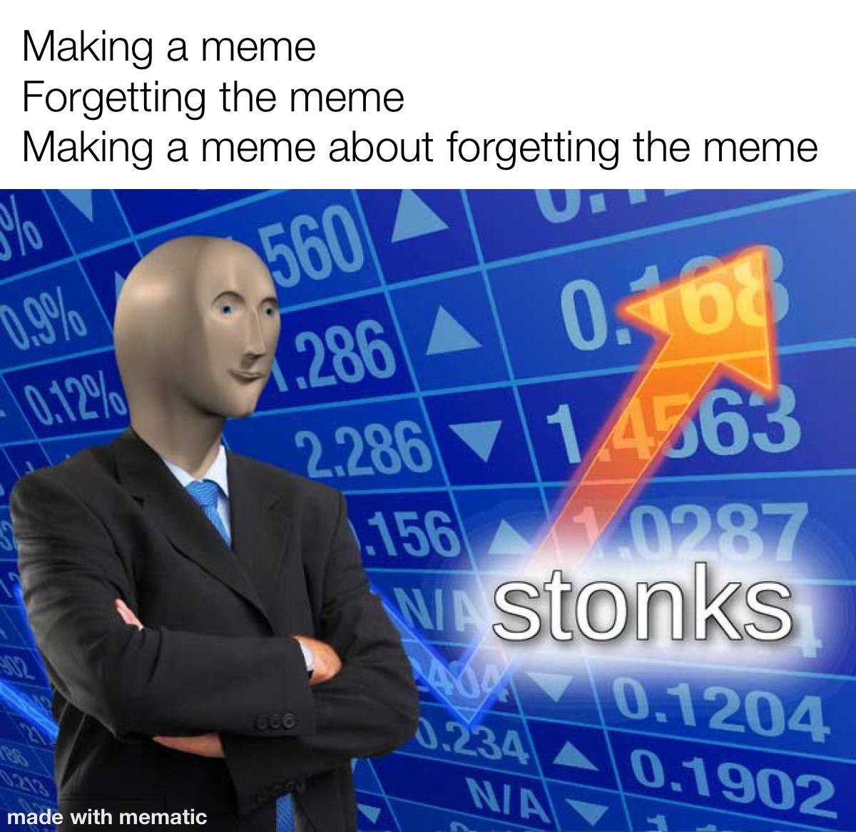Smart Meme Stonks Musadodemocrata