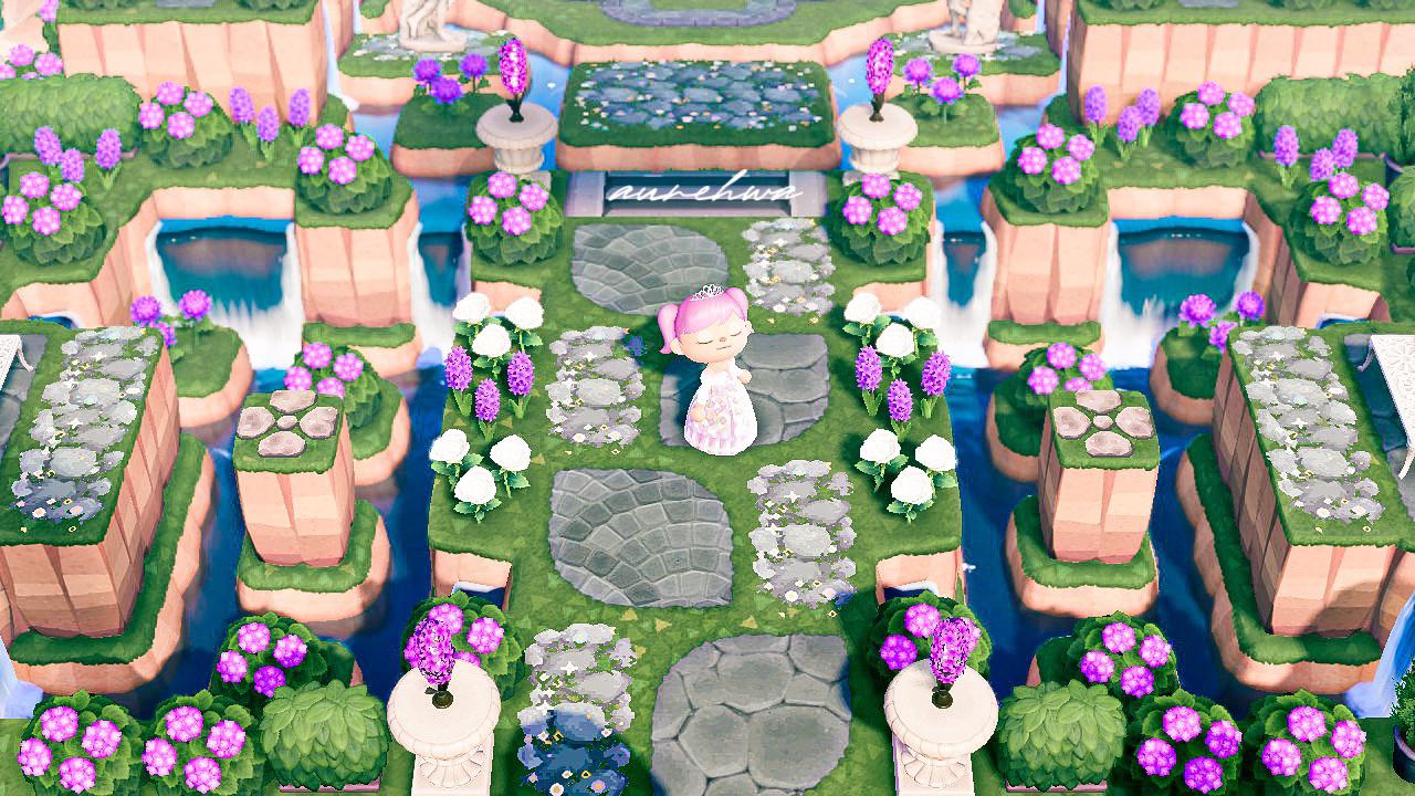 land bridge + hoppy islands ORIGINAL land bridge idea by acnh_diary