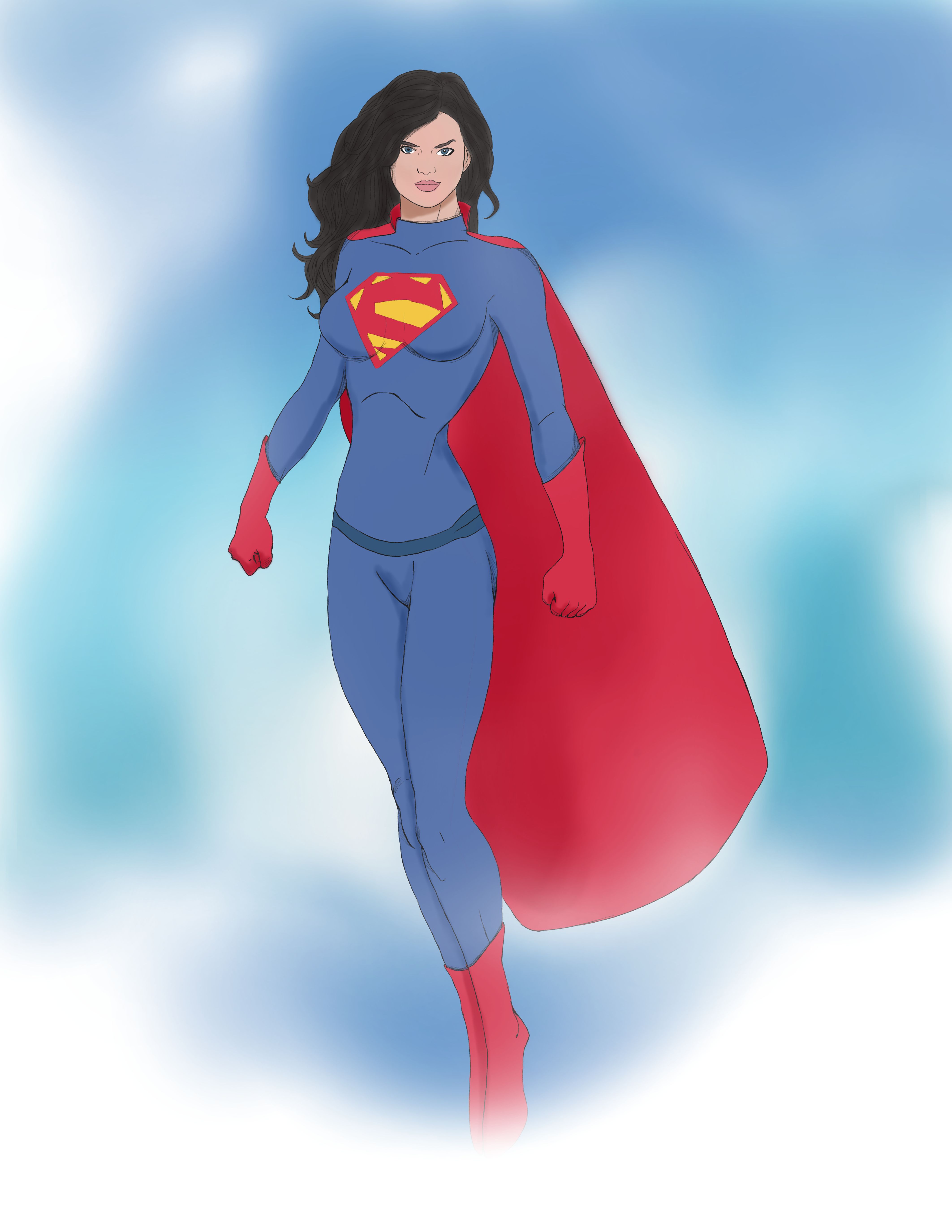 Fan Art Lois Lane As Supermom By Myself R Dccomics