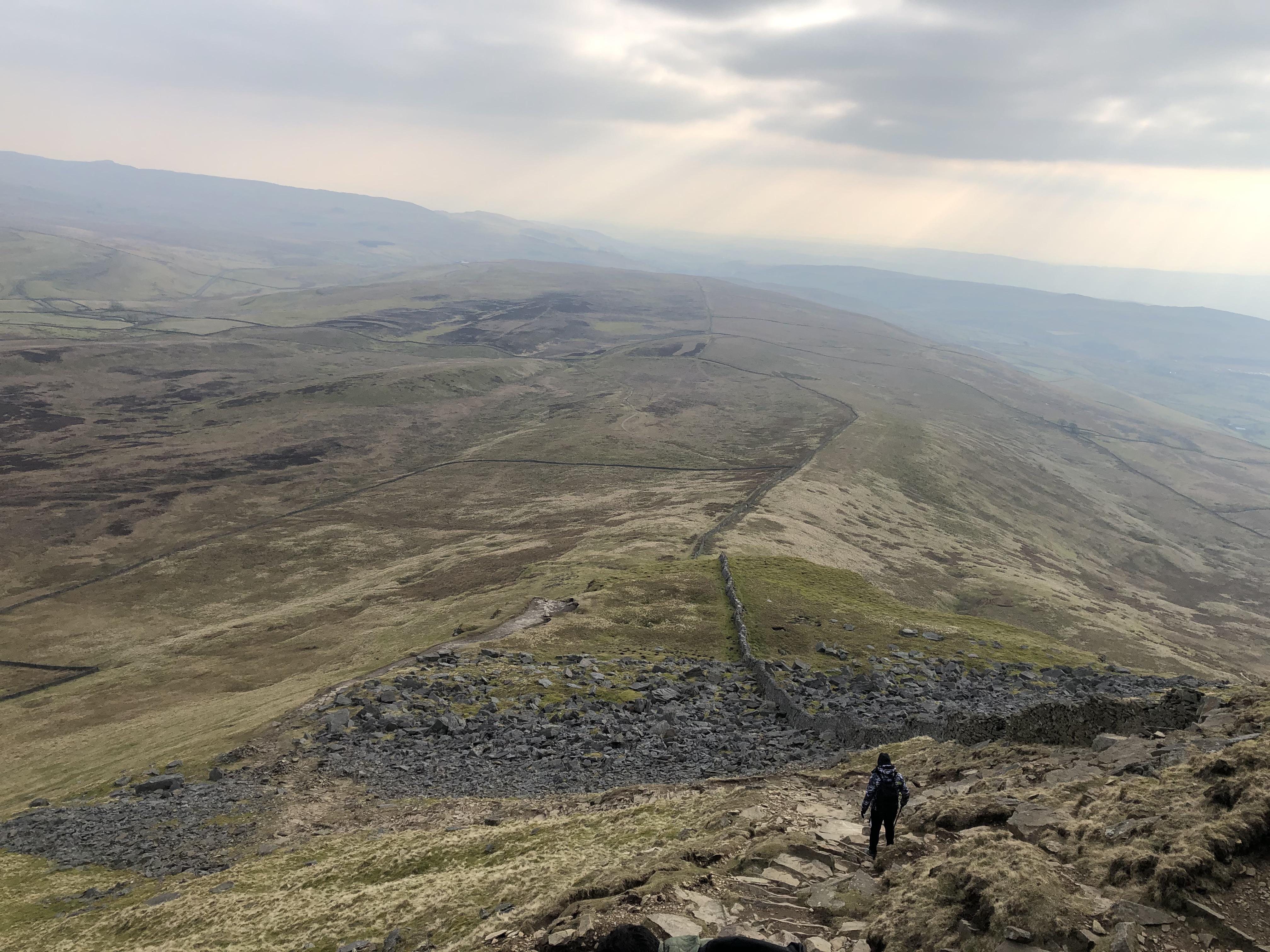 Perfect weather for Pen y Ghent today. r/UKhiking