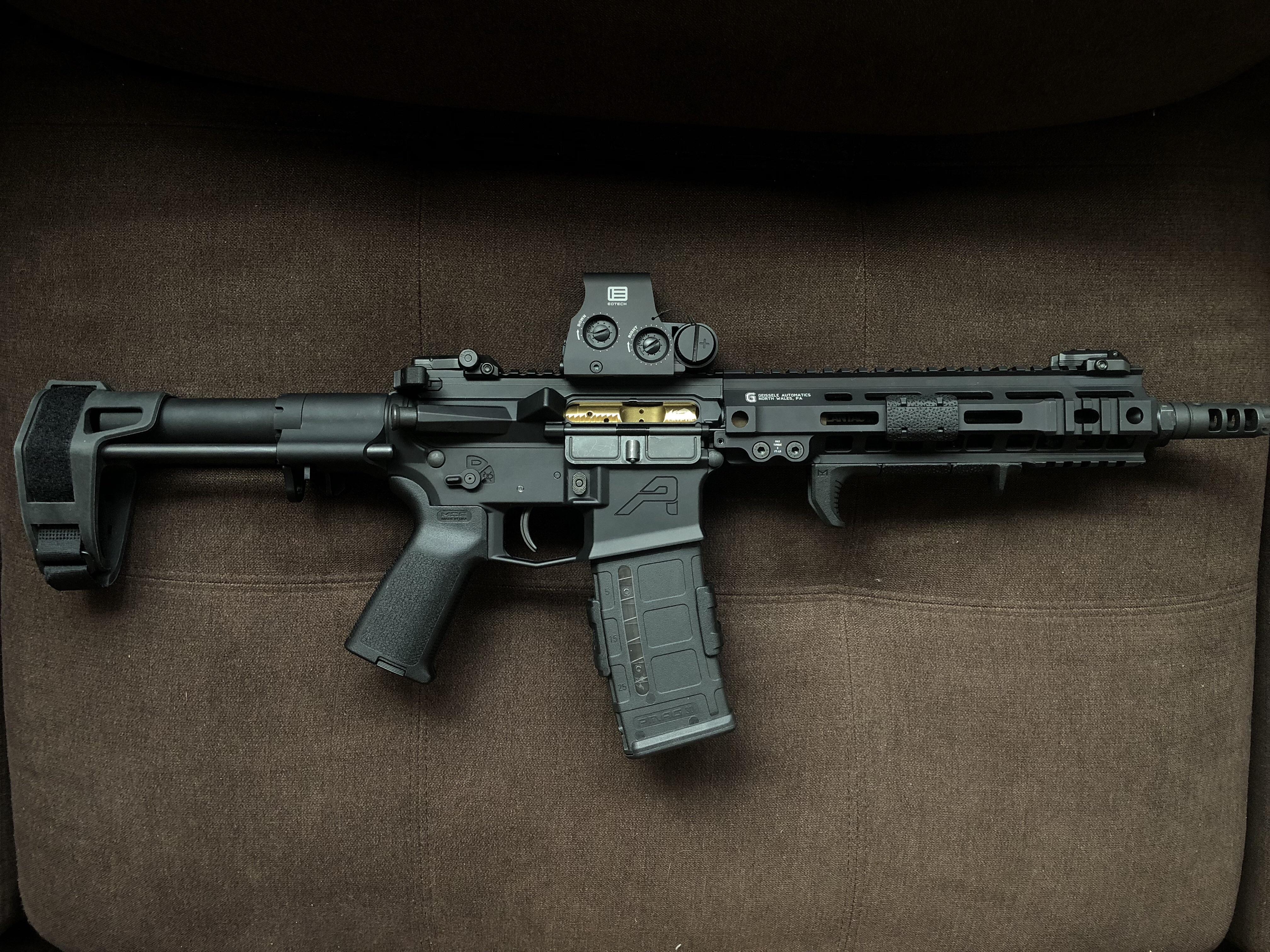 My “I hate money” AR pistol build Firearms