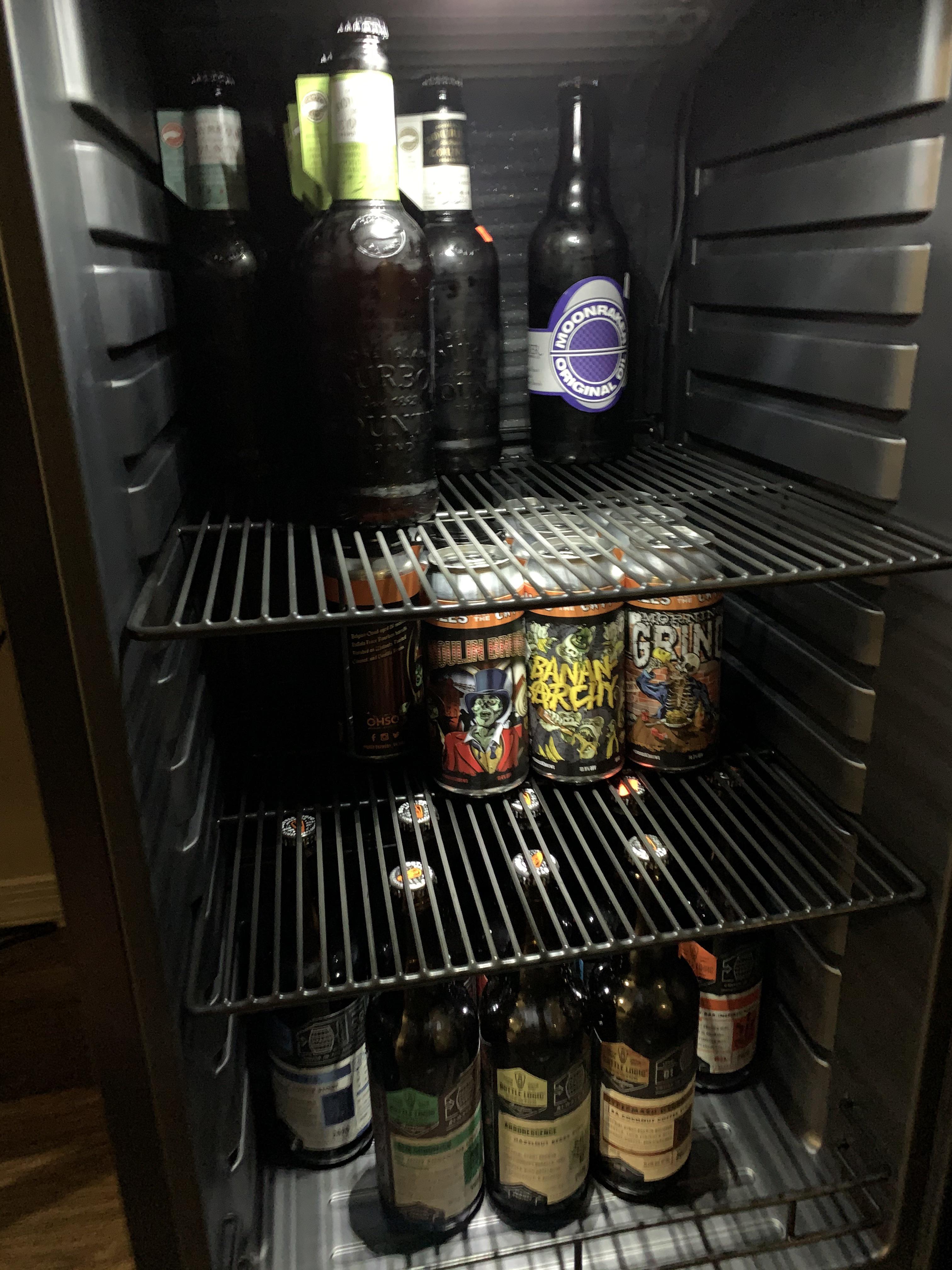 I have finally joined the official, “Craft Beer Fridge Club”. The