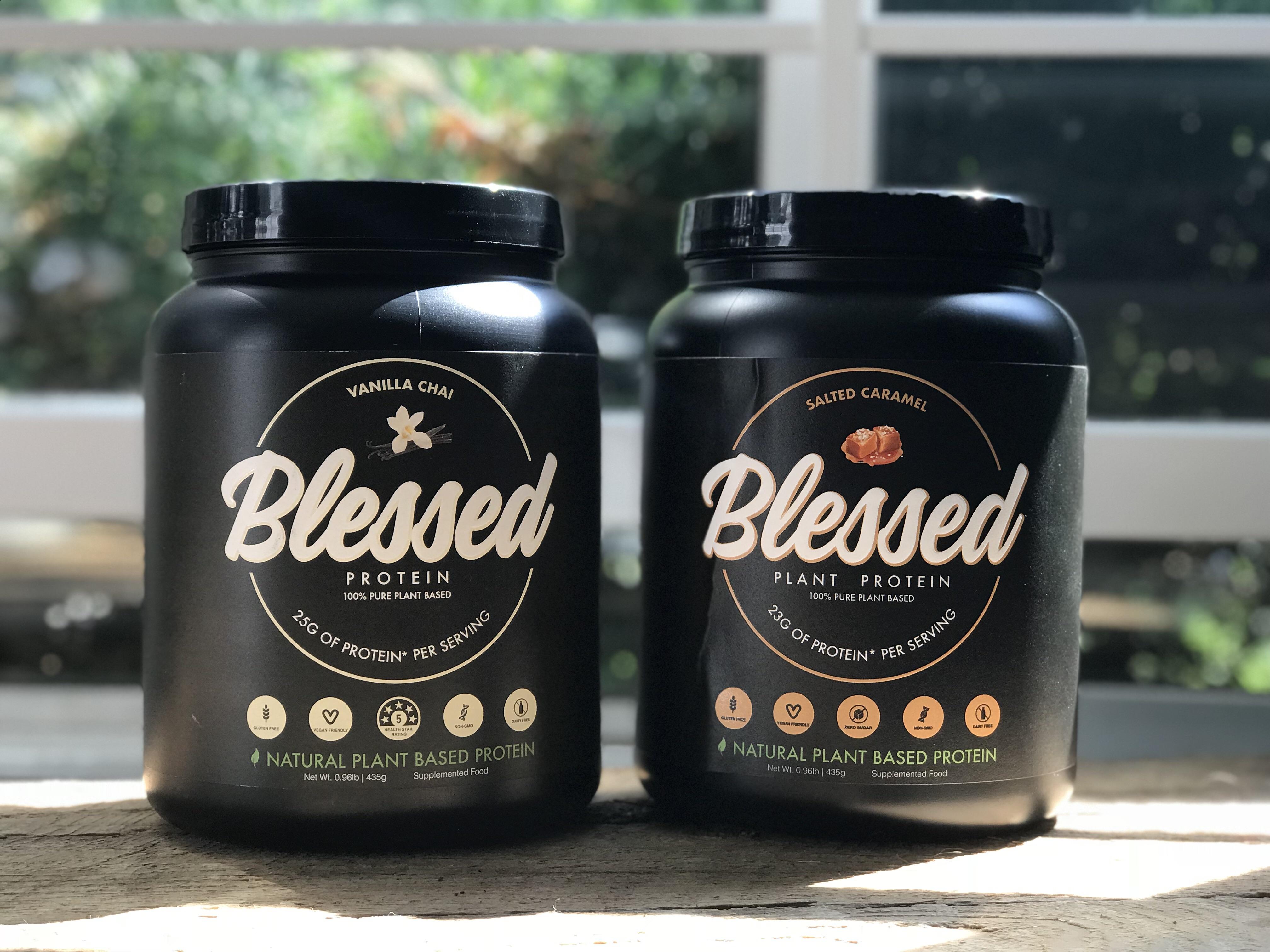 Took a chance and decided to try Blessed protein powder! Although