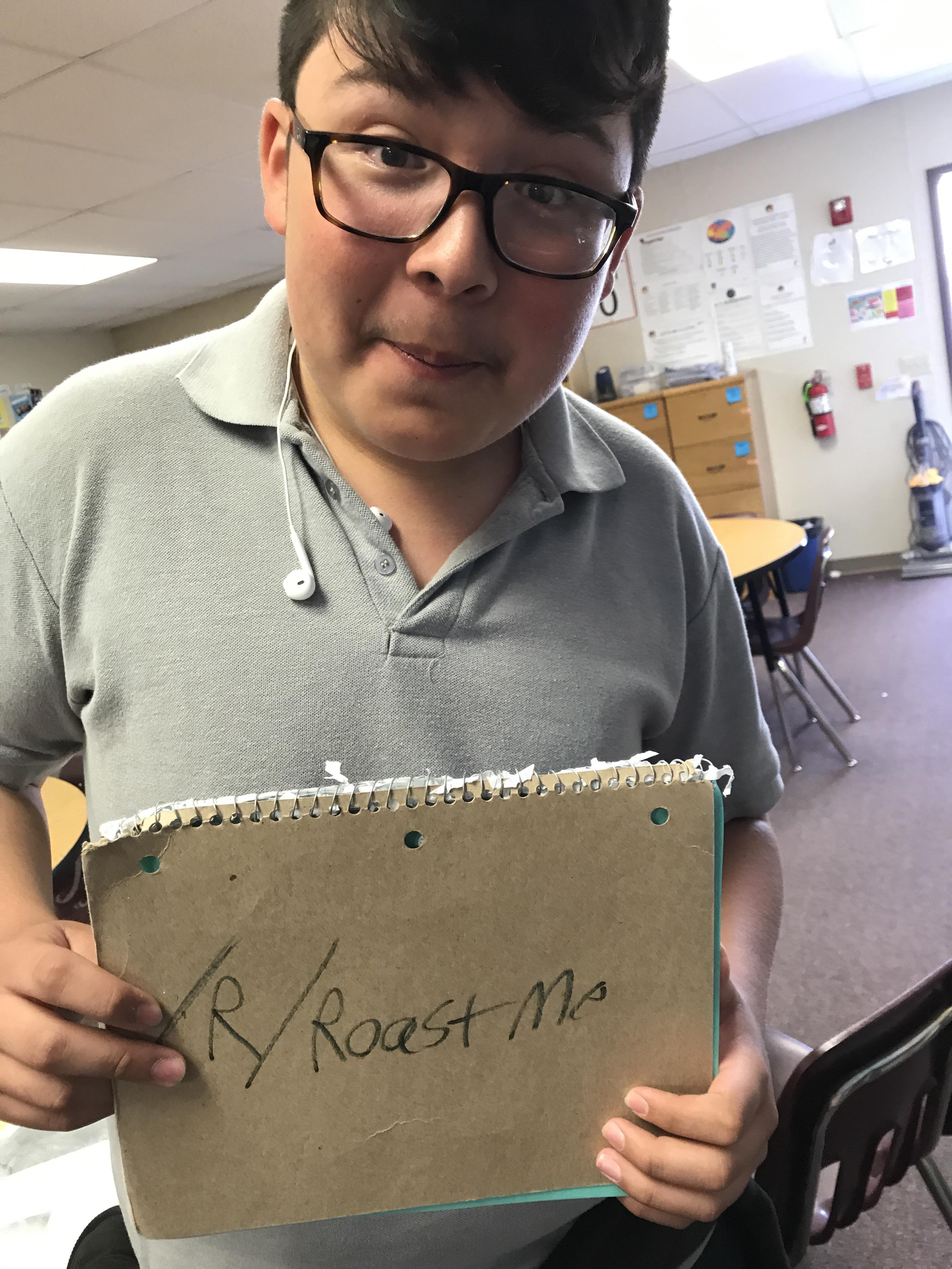 Roast this kid, don't hold back r/RoastMe