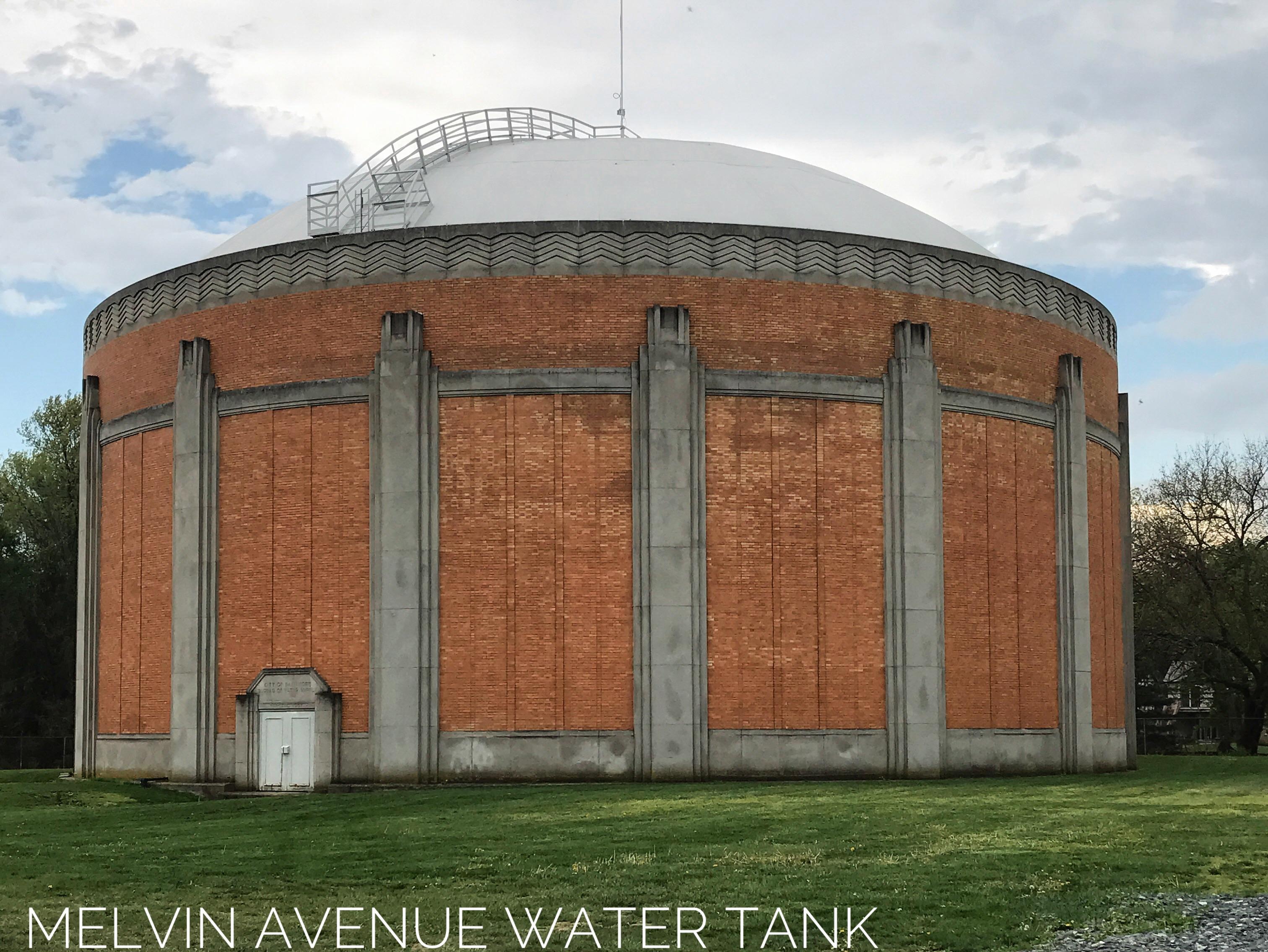 Water Tank on Melvin Avenue in Catonsville. Circa 1937 r/baltimore
