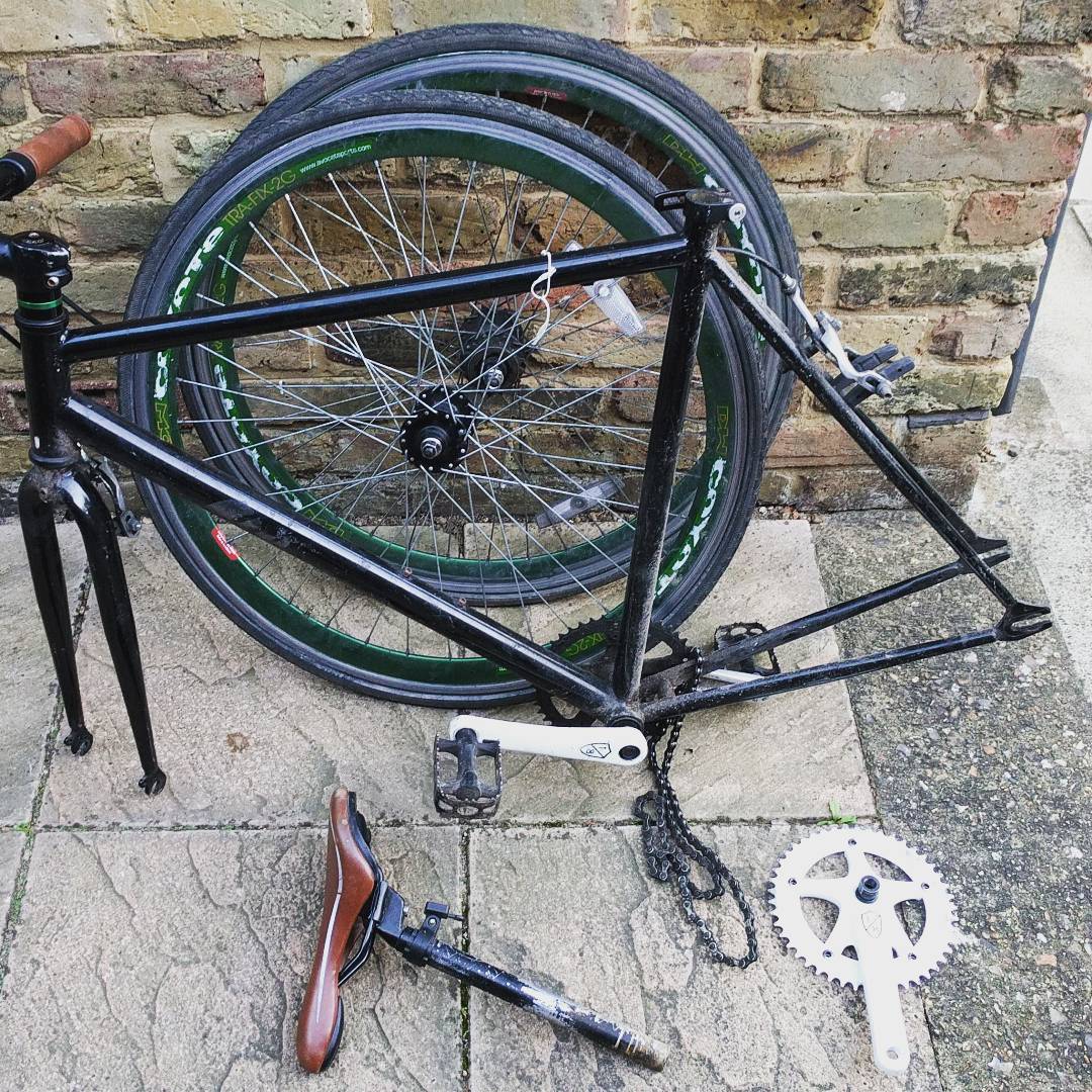 Scored some free parts! Junkyard build time! r/bicycling