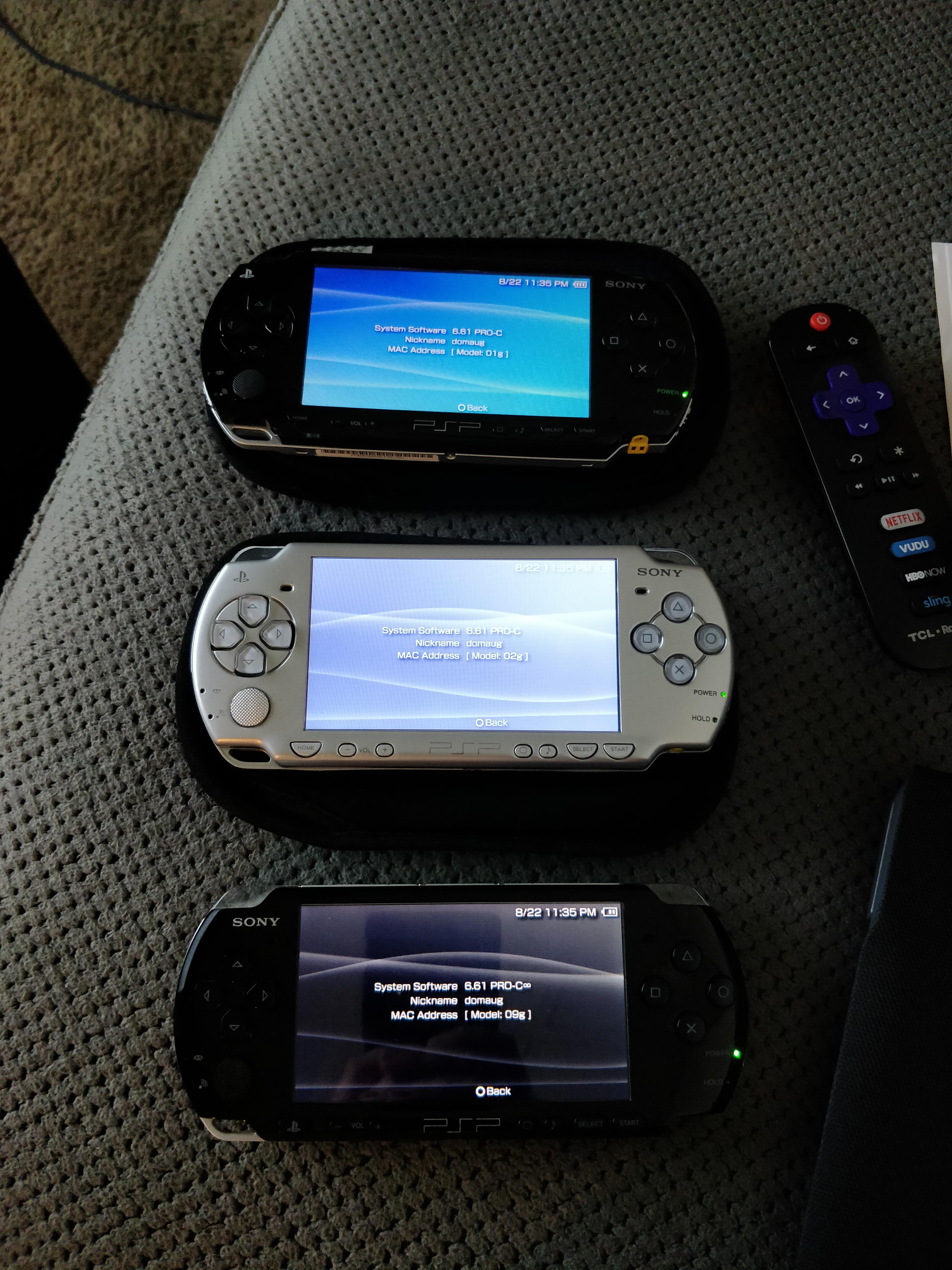 just sharing 6.61 PROC cIPL flashed PSP1000 and PSP2000 and 6.61 PRO