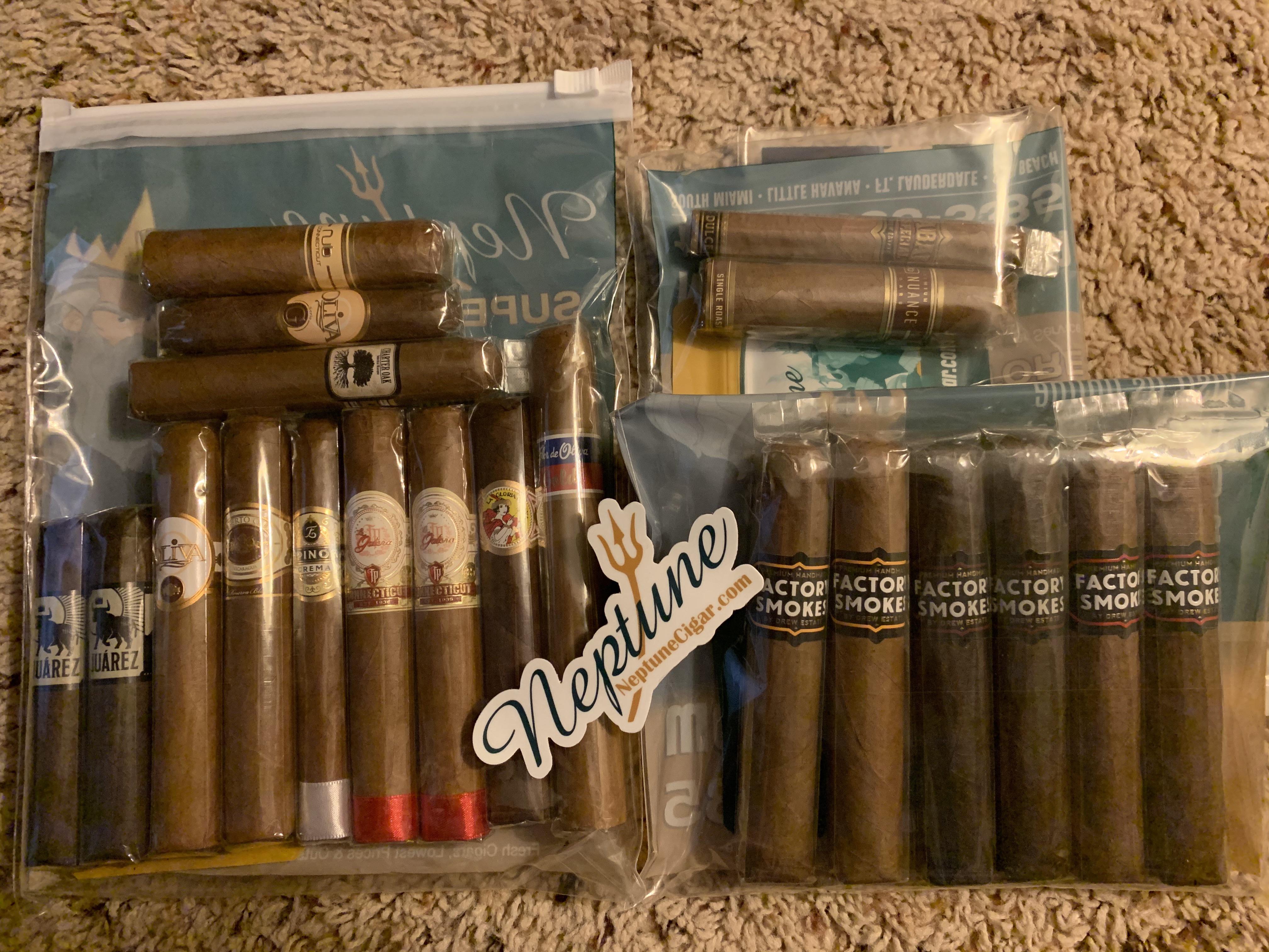 First Post and haul from Neptune Cigars! r/cigars