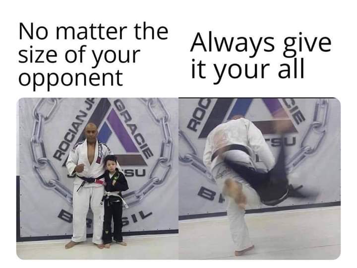 No matter the size! r/bjj
