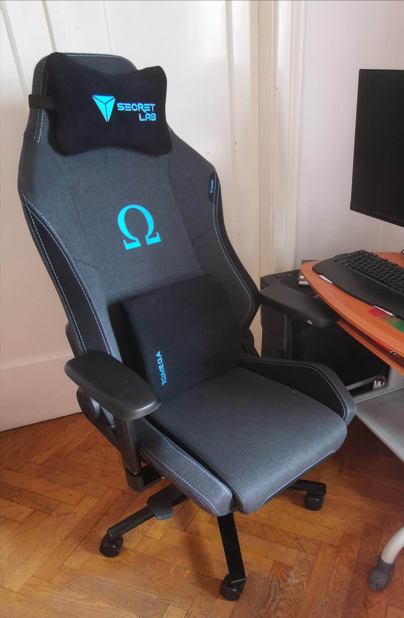 my new OMEGA 2020 Charcoal Blue Secretlab r/secretlab