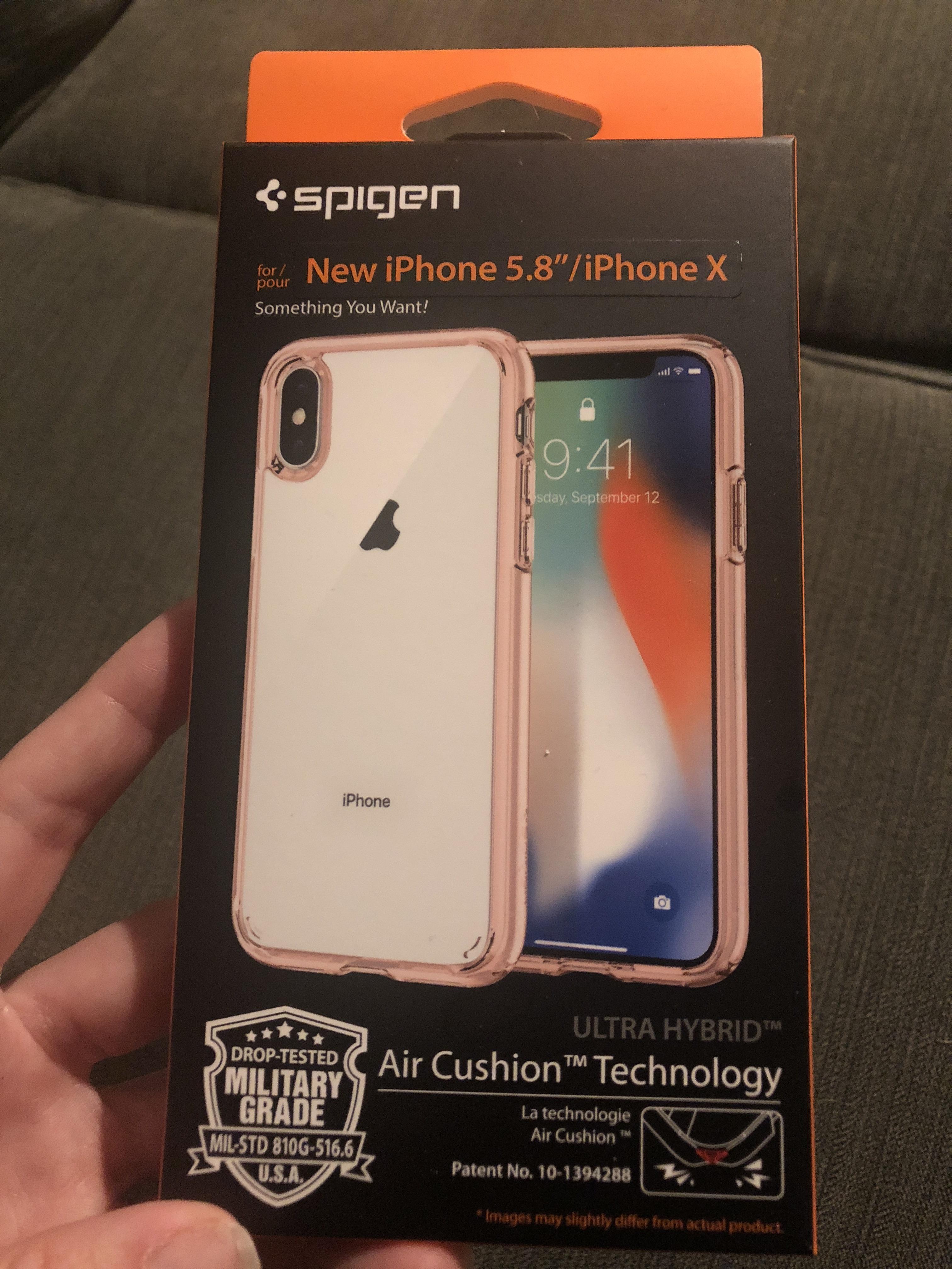 iPhone XS cases. There’s been a lot of talk of X cases not fitting the camera on the XS. Those
