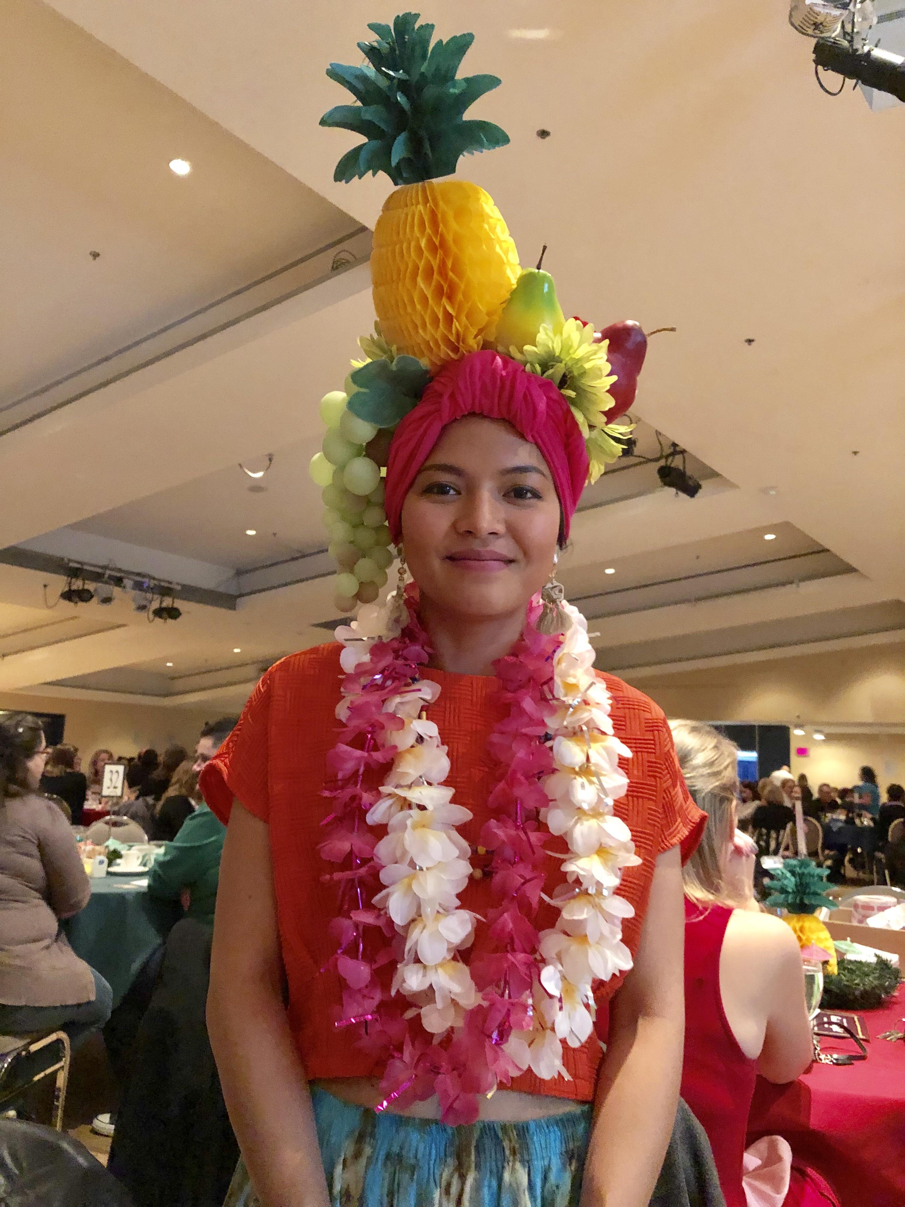 Fruit hat I made for company X’mas party r/somethingimade