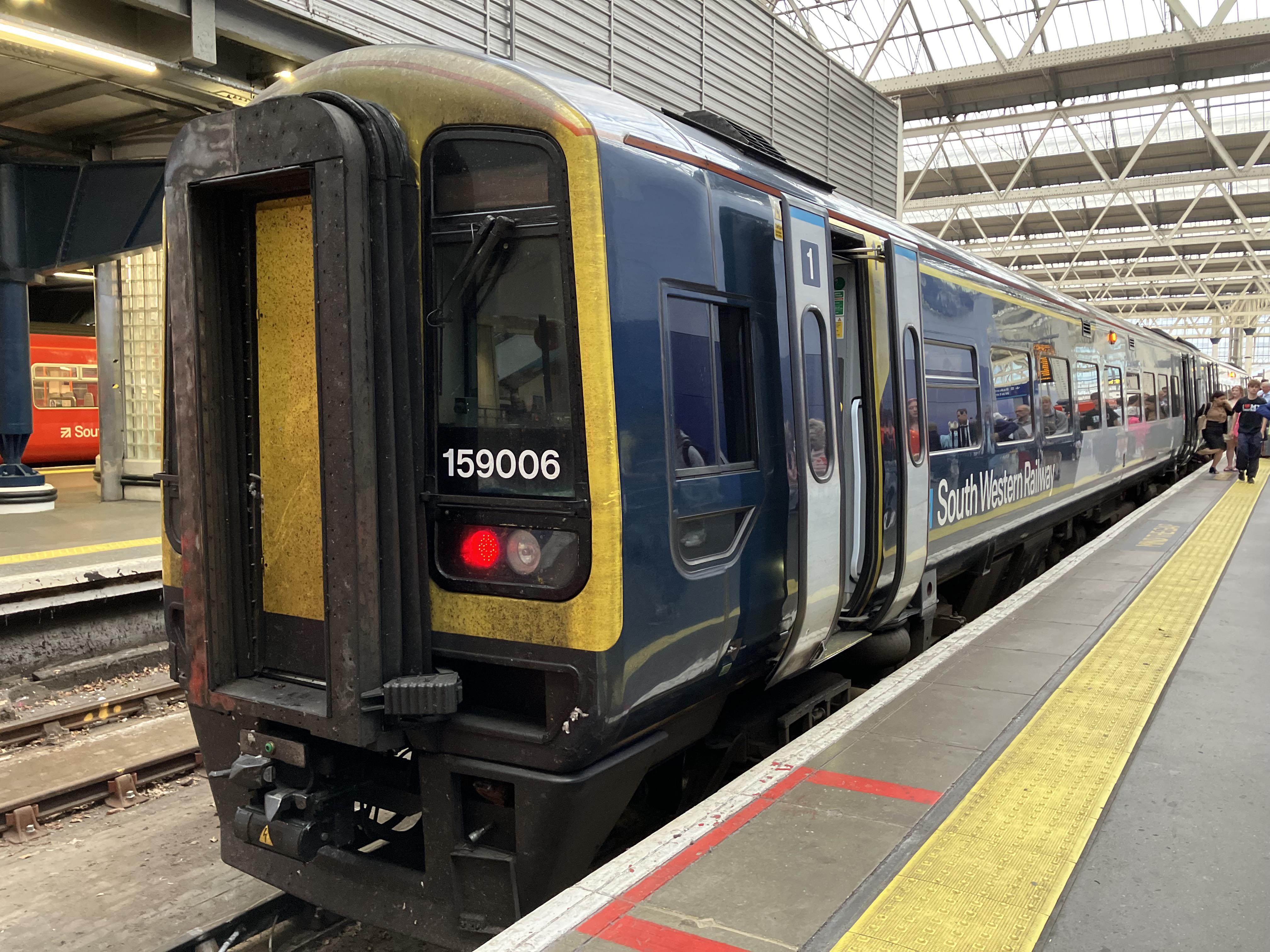 British Rail Class 159 009 (159/0, unit number 159009) BREL Sprinter