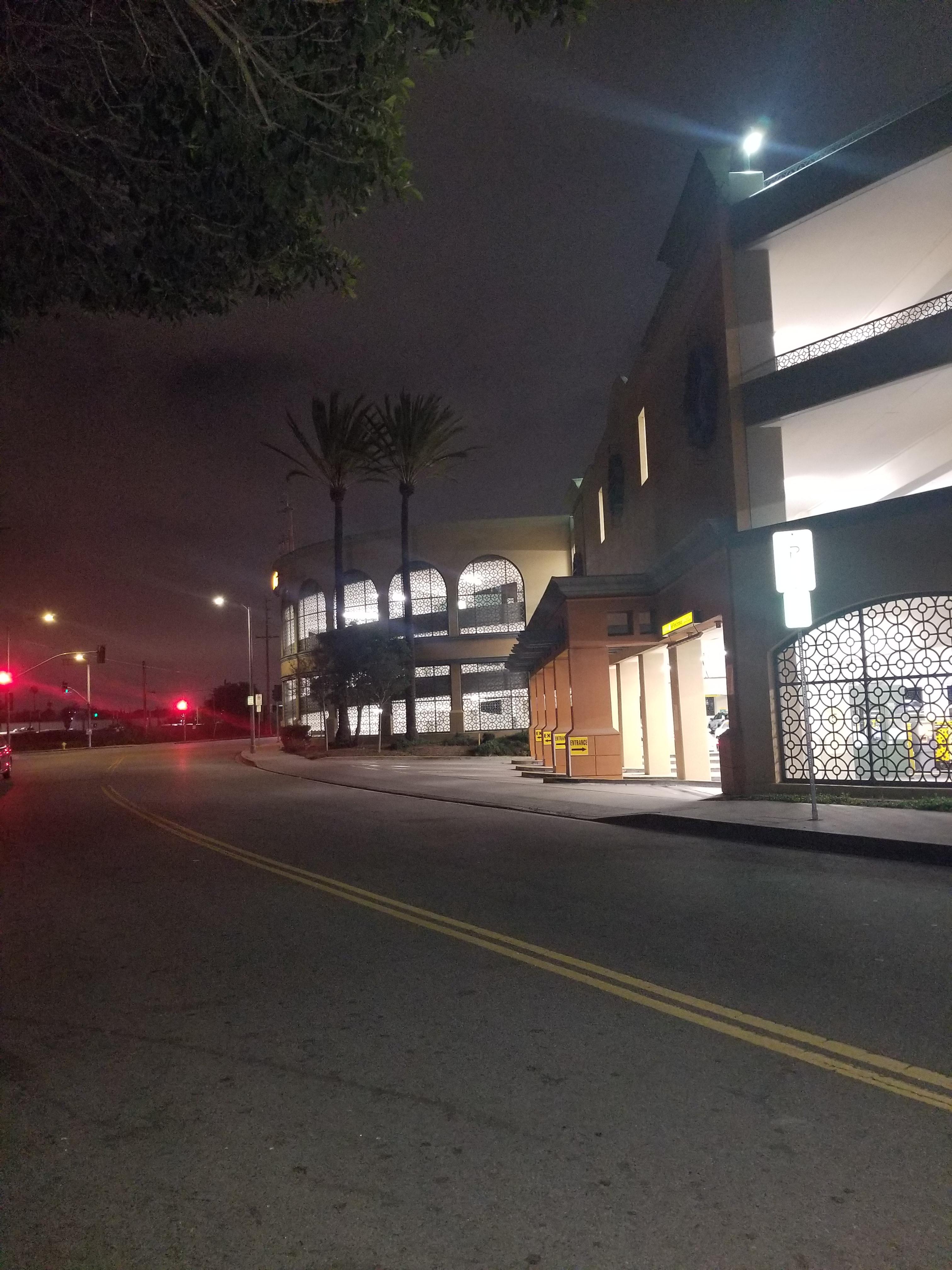 This parking garage by LAX felt pretty liminal despite heavy traffic