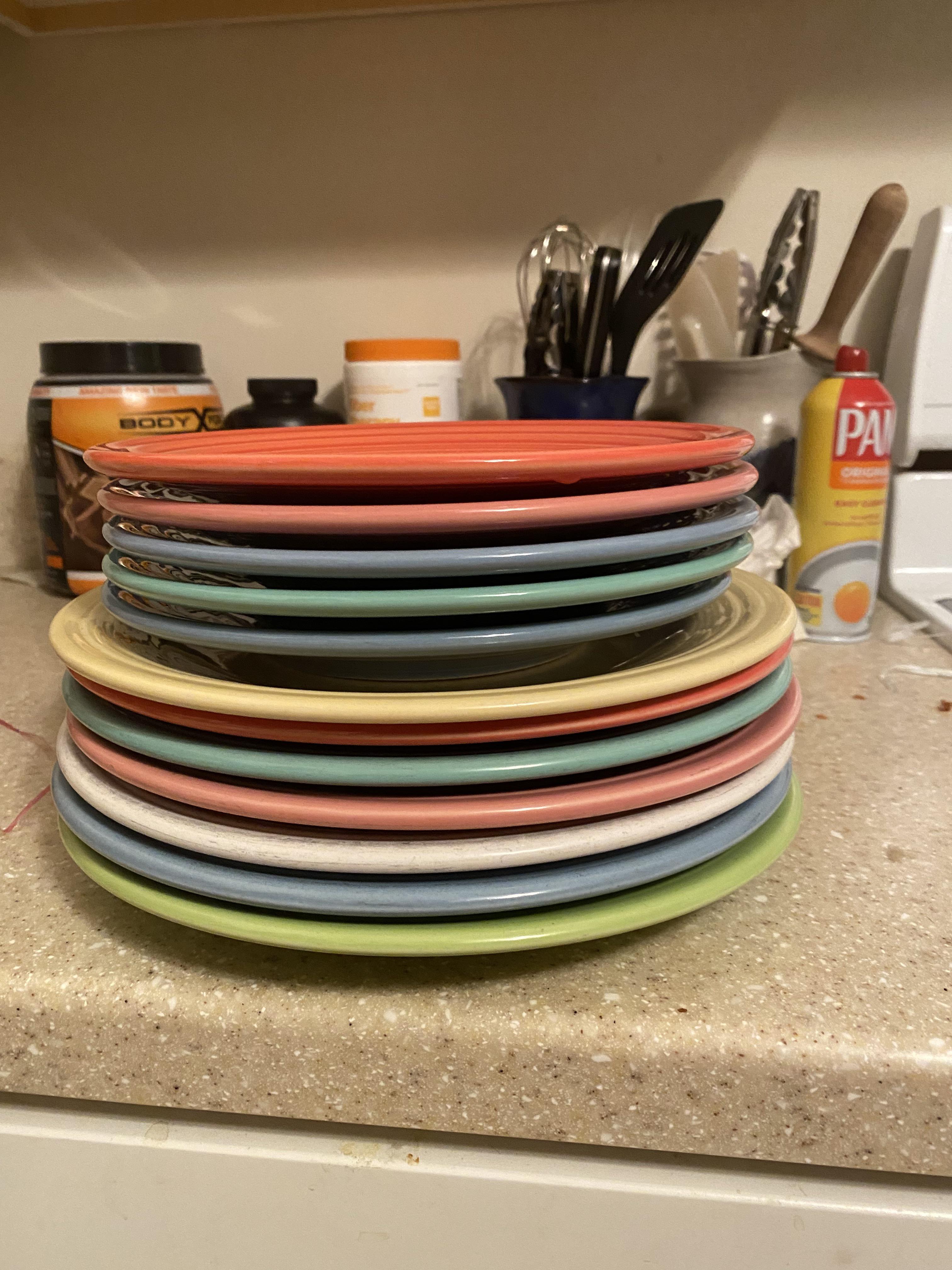 Not bad for 6 + tax . Some cutlery scratches but thanks to advice from