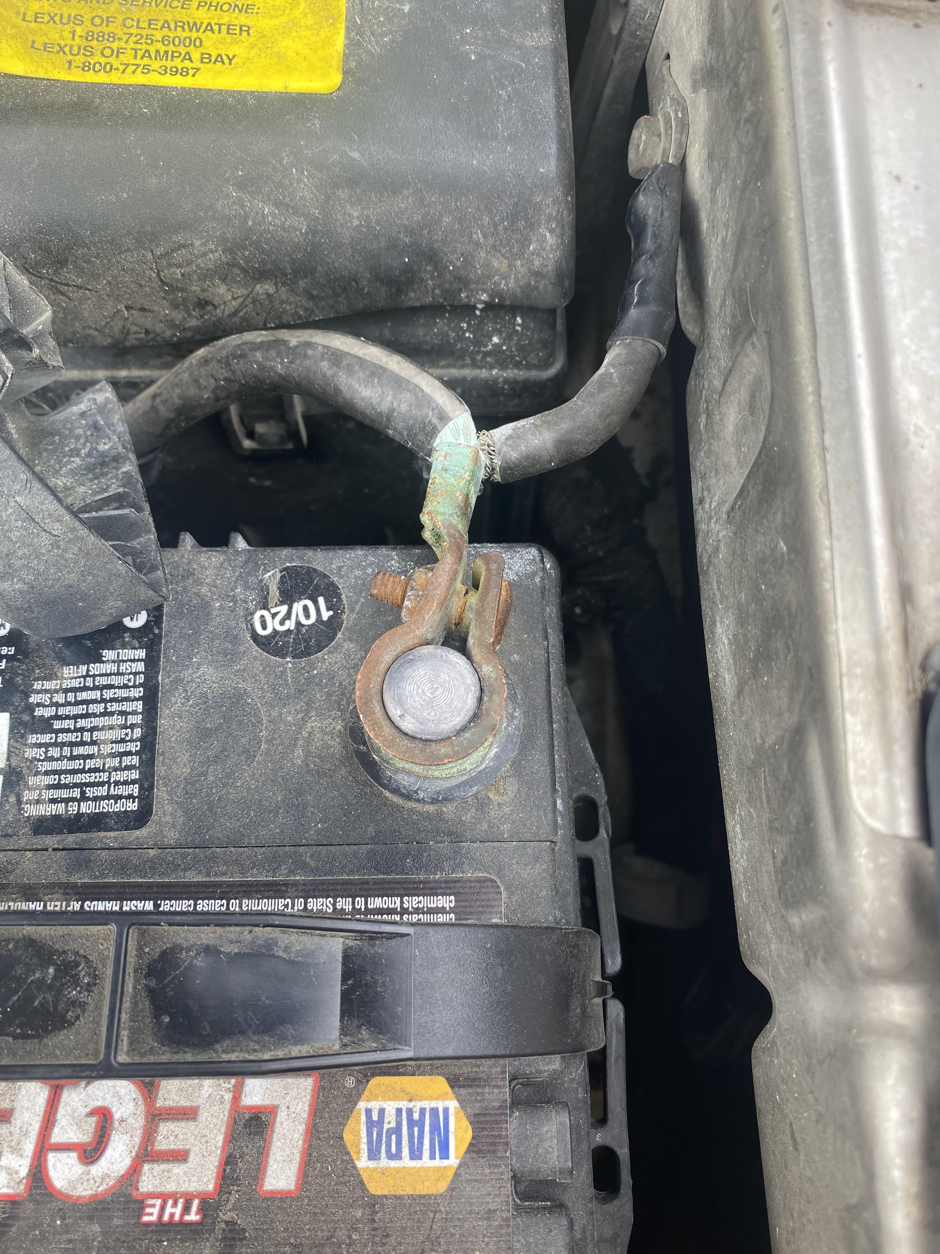 How to replace negative battery terminal? : r/GXOR