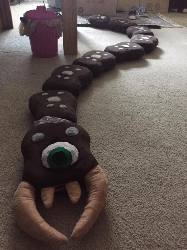 My Handmade Terraria Eater of Worlds Plushie. r/Terraria