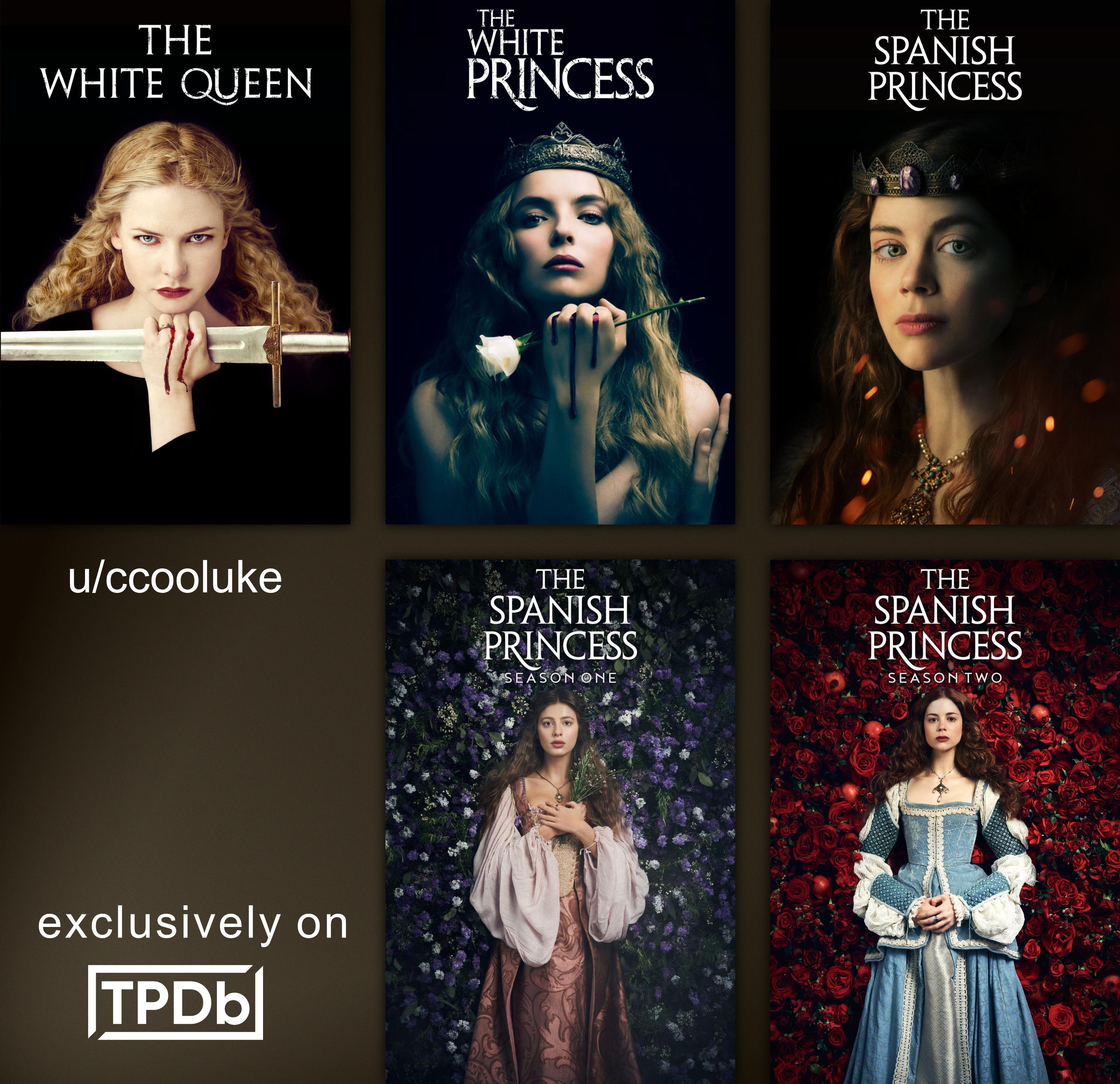 [collection] starz’ White Queen / White Princess / Spanish Princess r