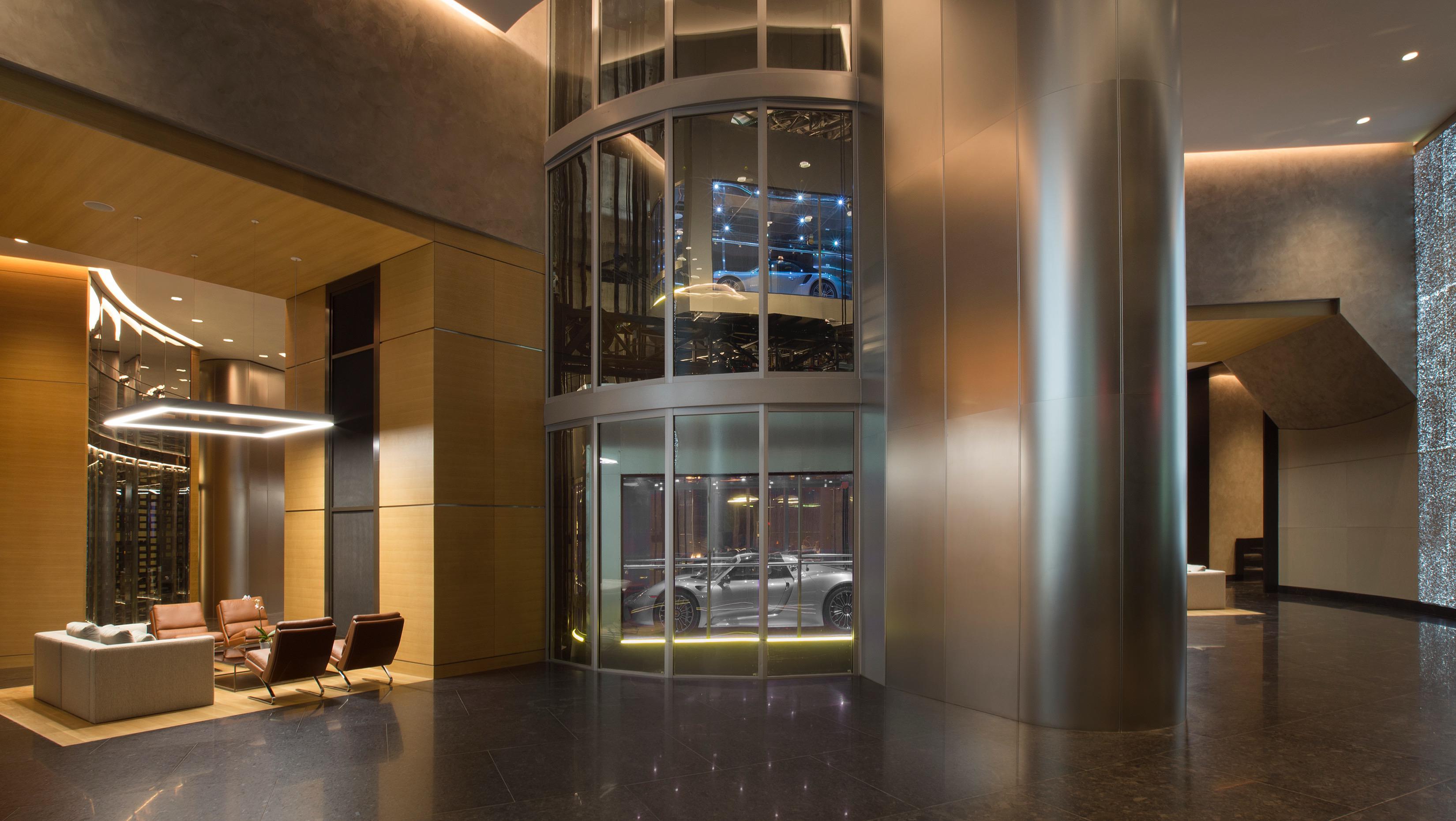 Porsche Design apartments in Miami have elevators that bring your car