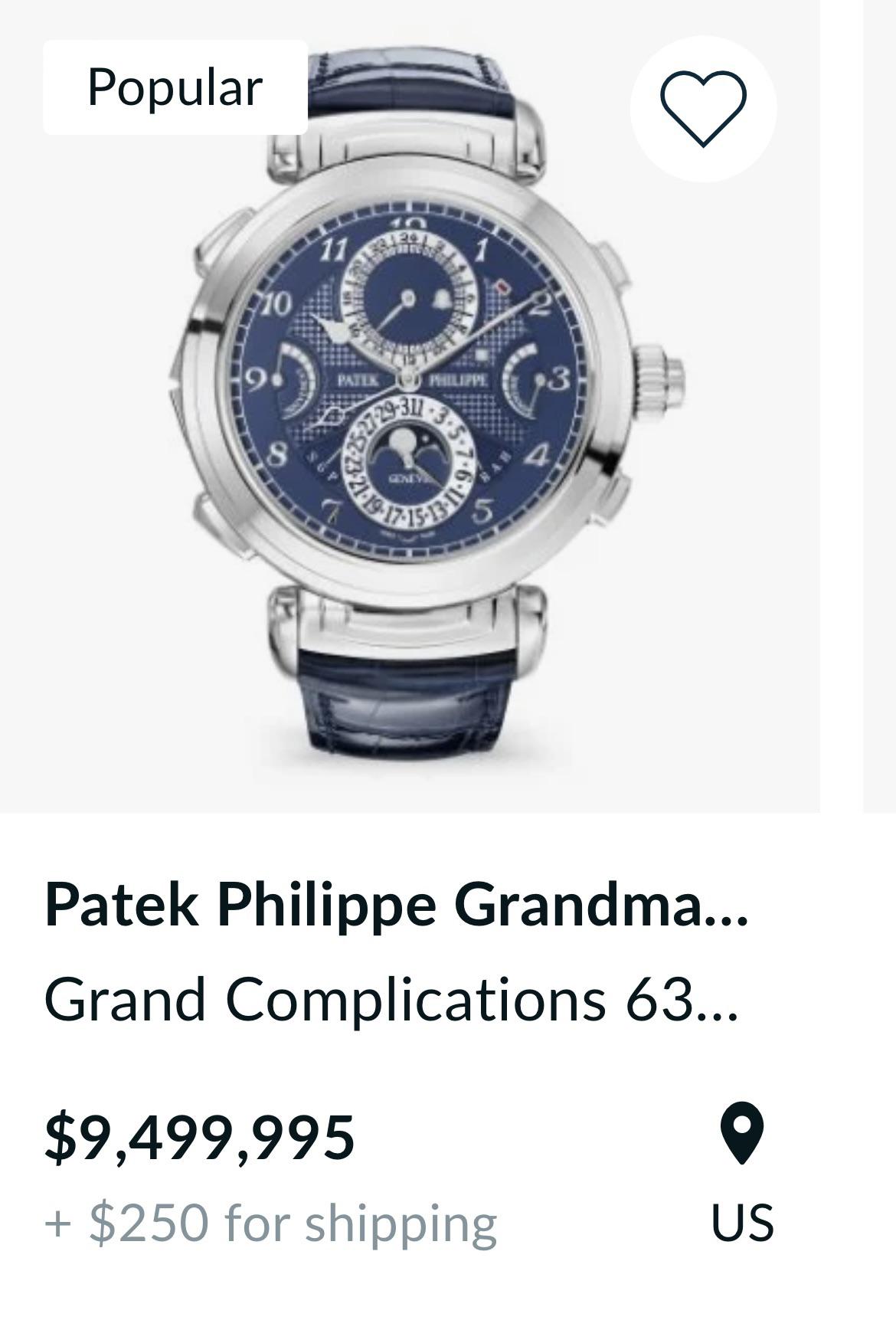 Thinking about my first luxury timepiece, why is shipping so expensive