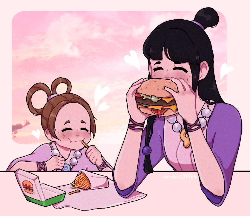 burger time 🍔🍟 AceAttorney