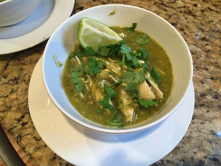 Chicken Chili Verde, one of my favorite pressure cooker recipes. r