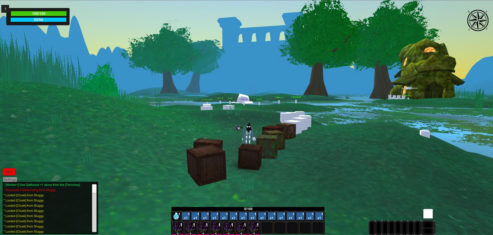 WIP 90s / early 2000s themed open world rpg r/IndieDev