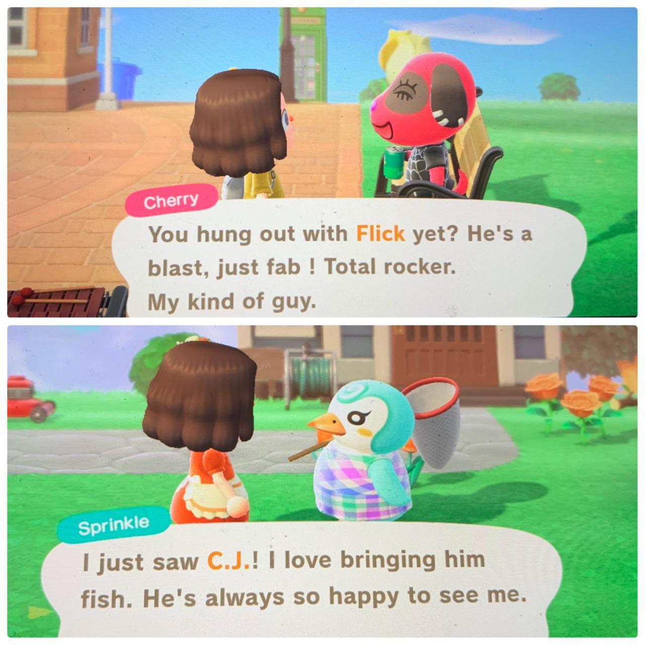 C.J. and Flick Get All the Ladies... r/AnimalCrossing