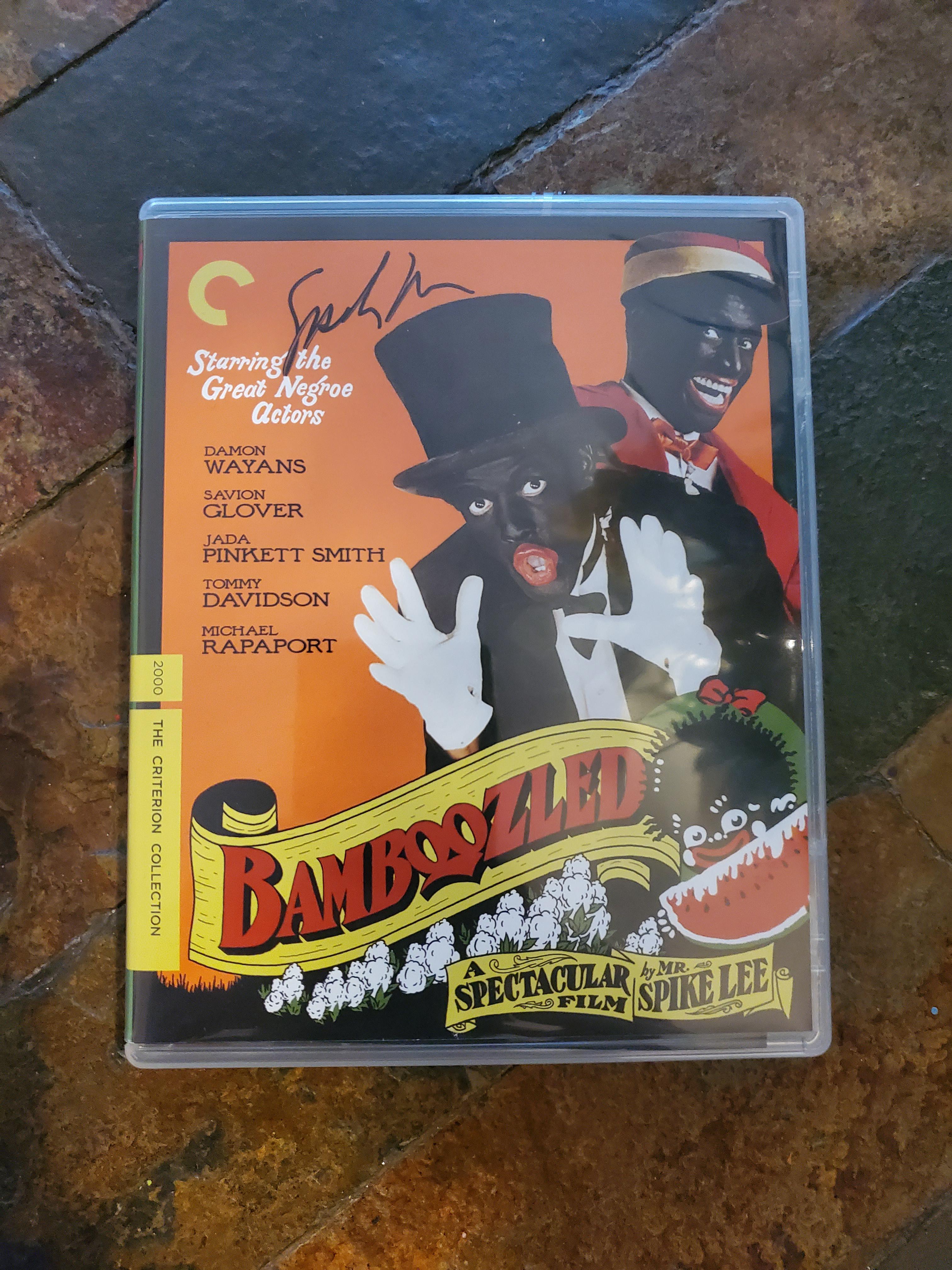 Signed copy of Bamboozled just arrived! r/criterion