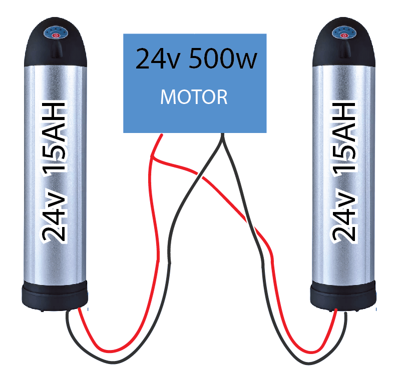 Can I 'daisy chain' up the same voltage batteries to created higher AH