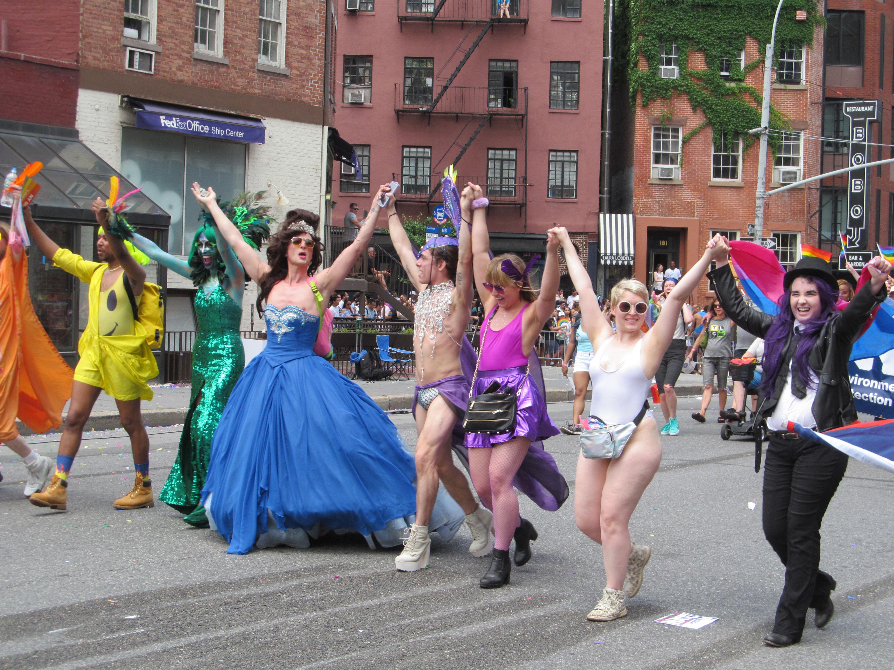 Bi Pride at Pride in NYC... r/bisexual