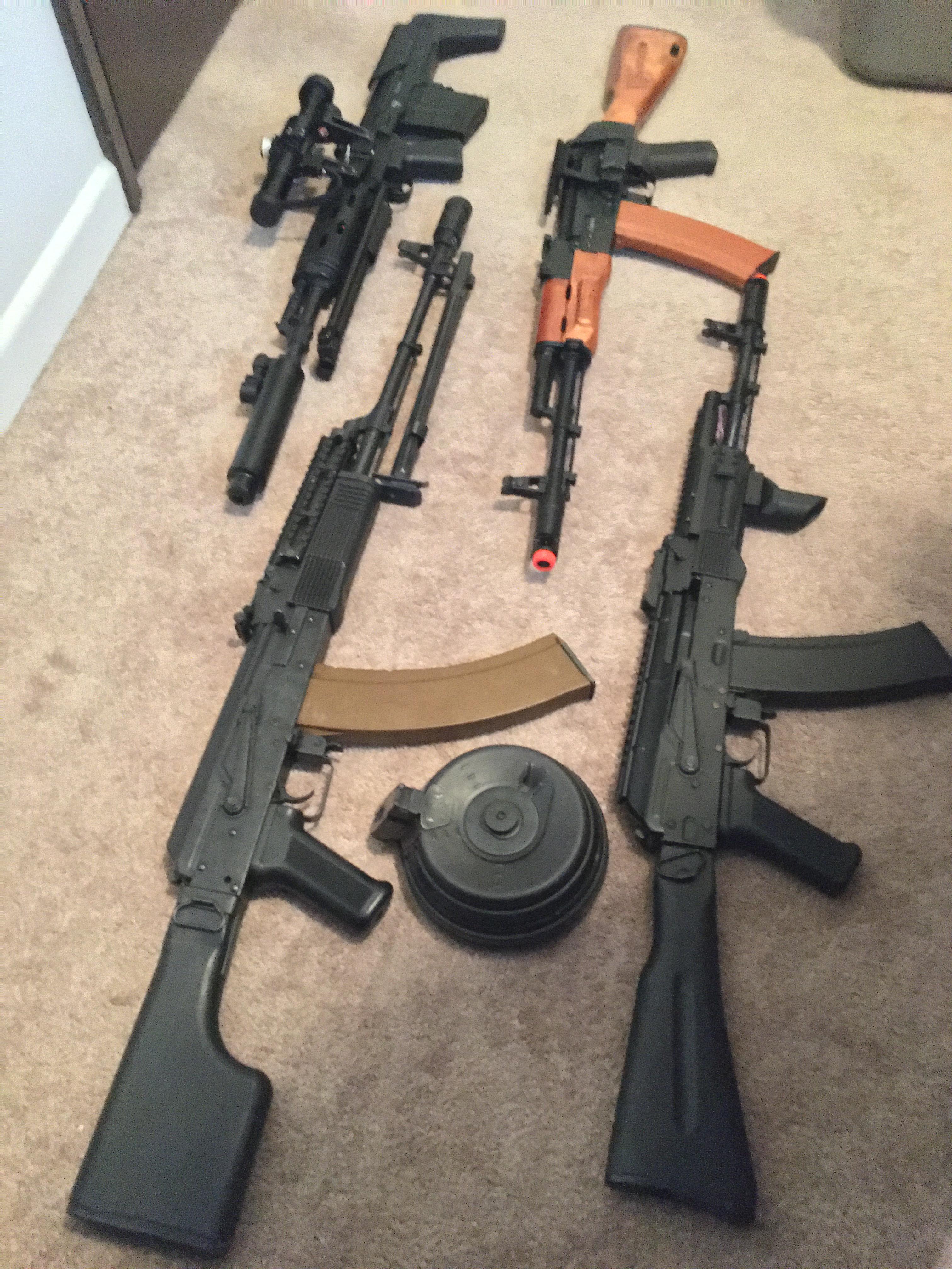 Finally have more than one gun again r/airsoft