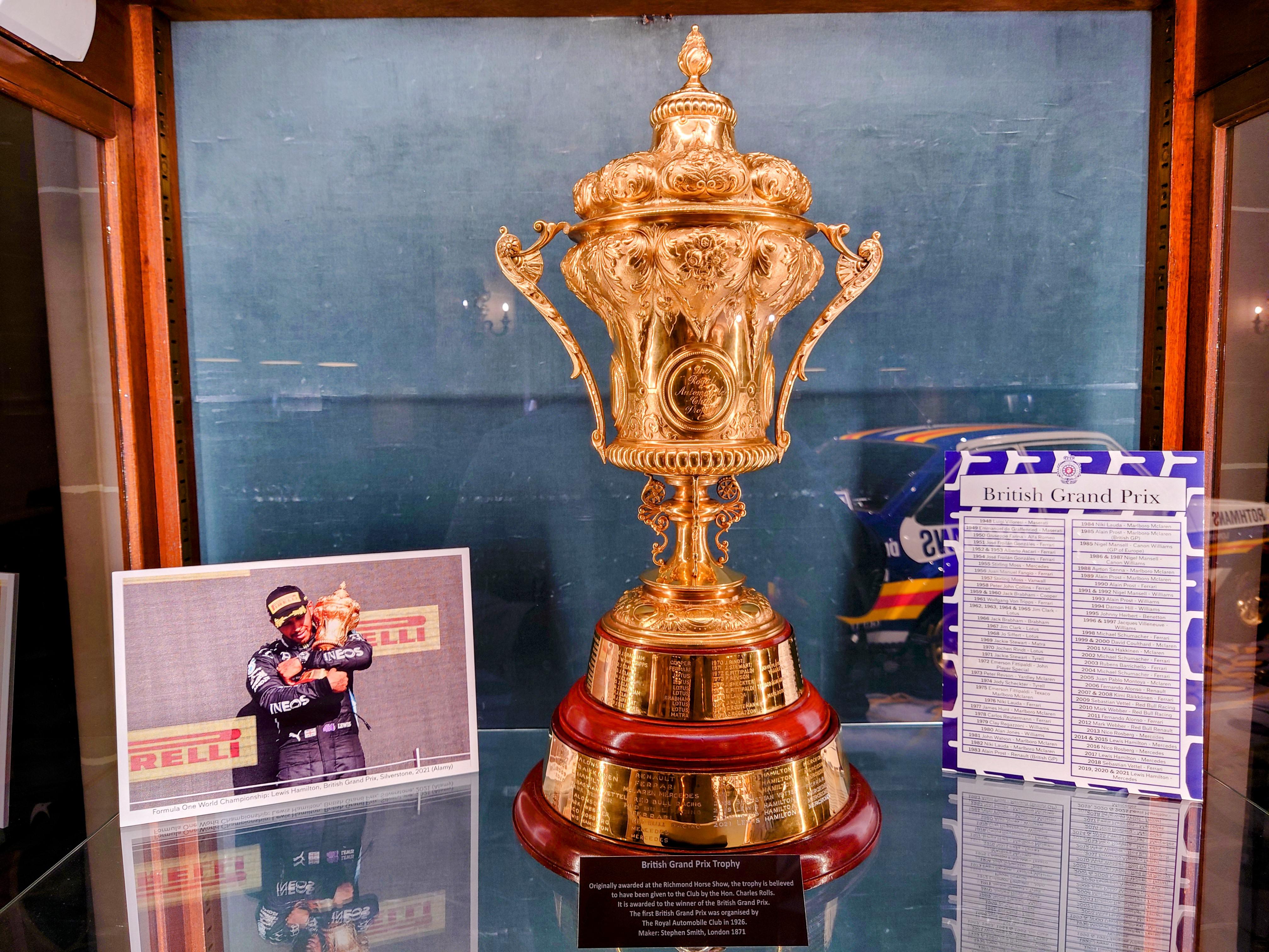 Visited the Royal Automobile Club yesterday where they house the