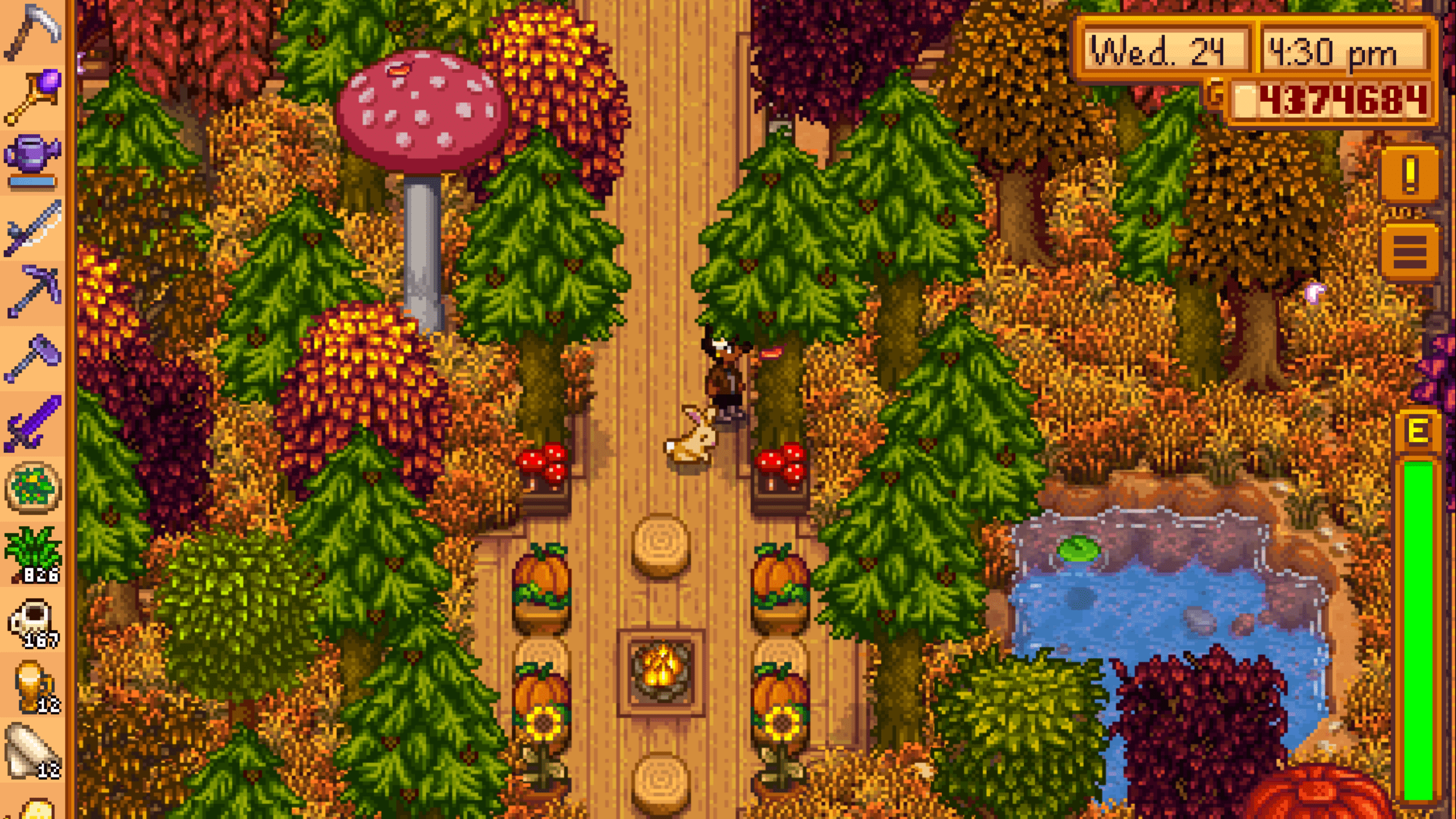 Important bunny in the garden!! r/StardewValley