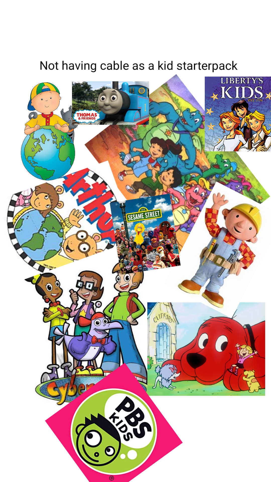 (Revised) Watching tv without cable r/starterpacks