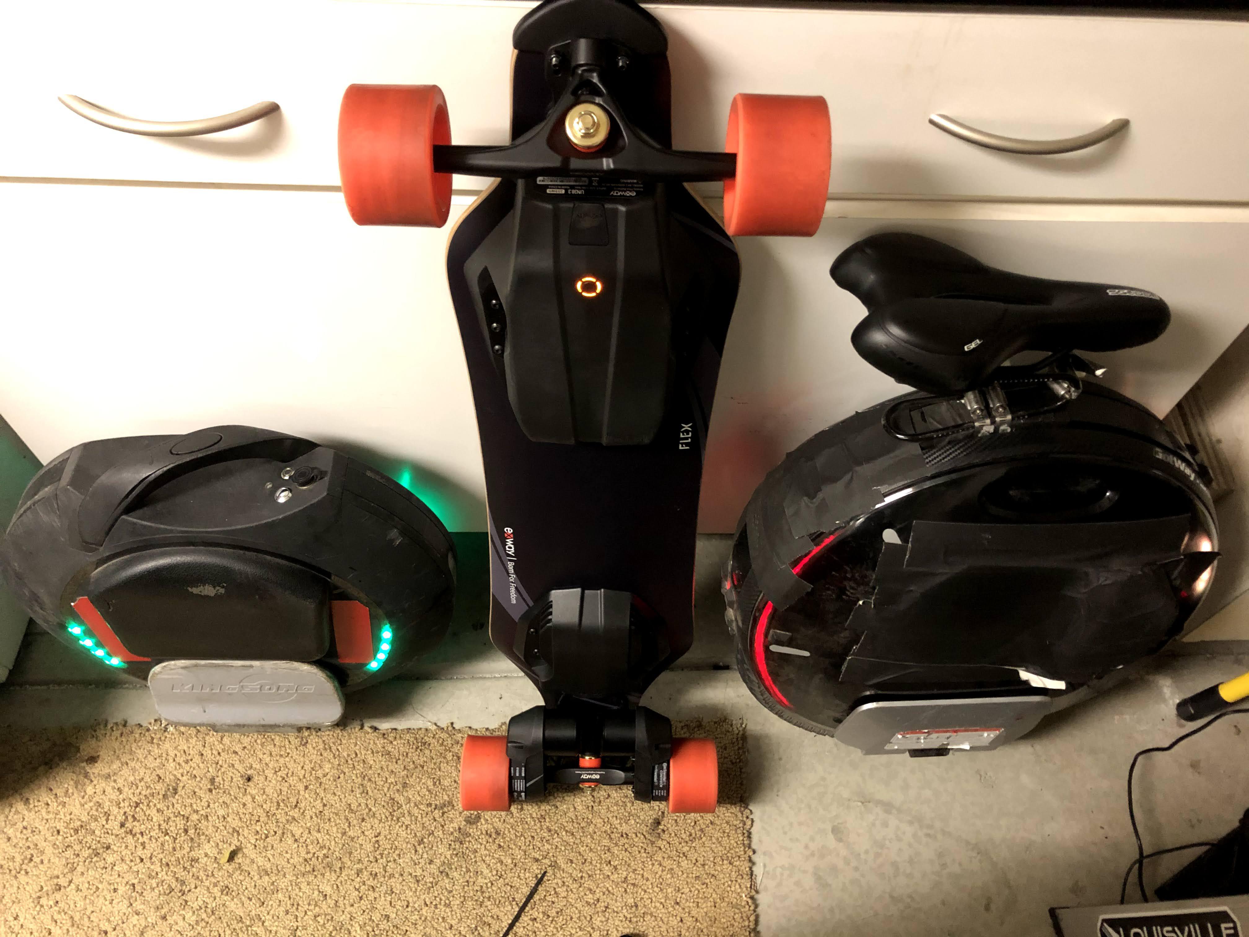 First Electric Skateboard added to my stable r/ElectricSkateboarding
