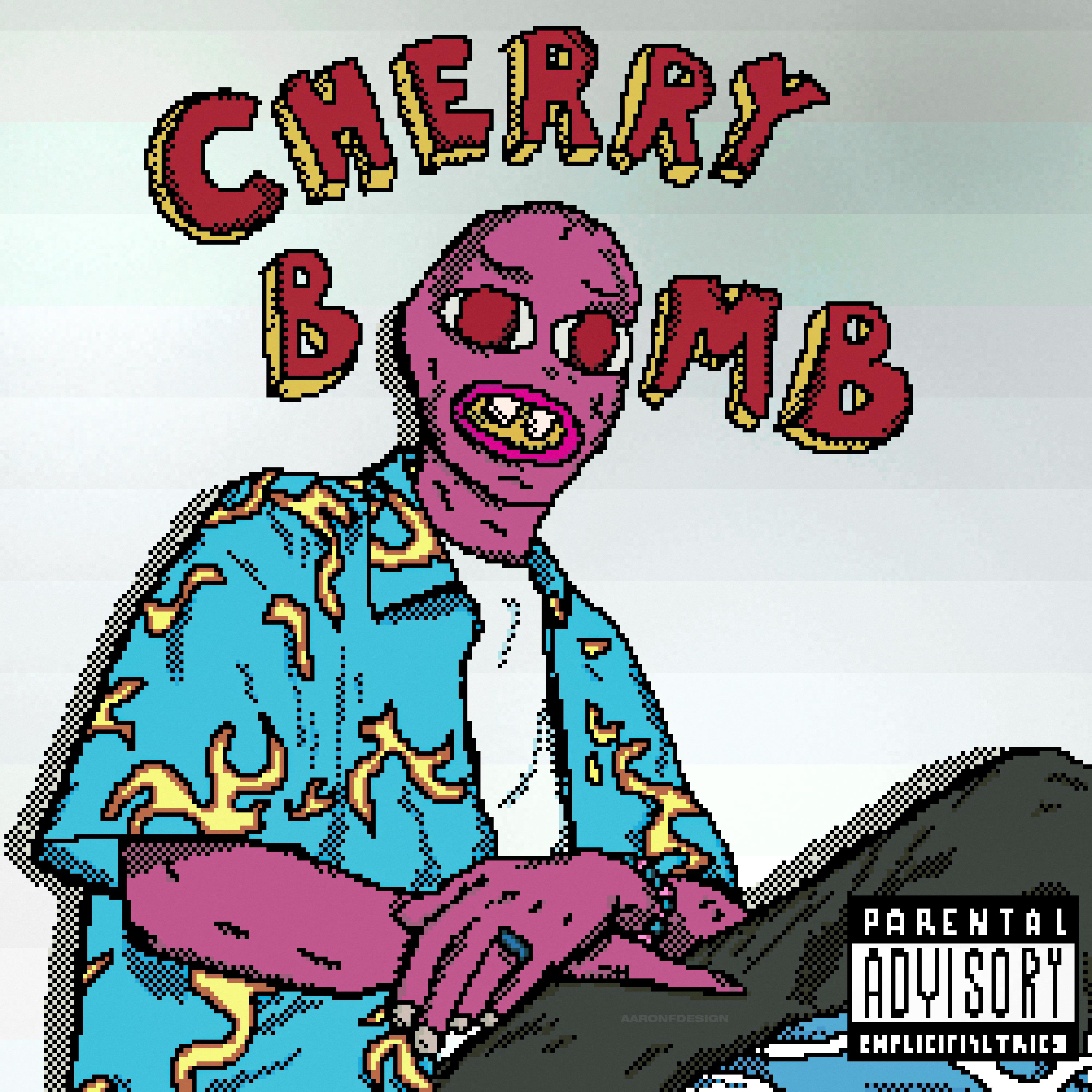 CHERRY BOMB (pixel art version by me) r/tylerthecreator