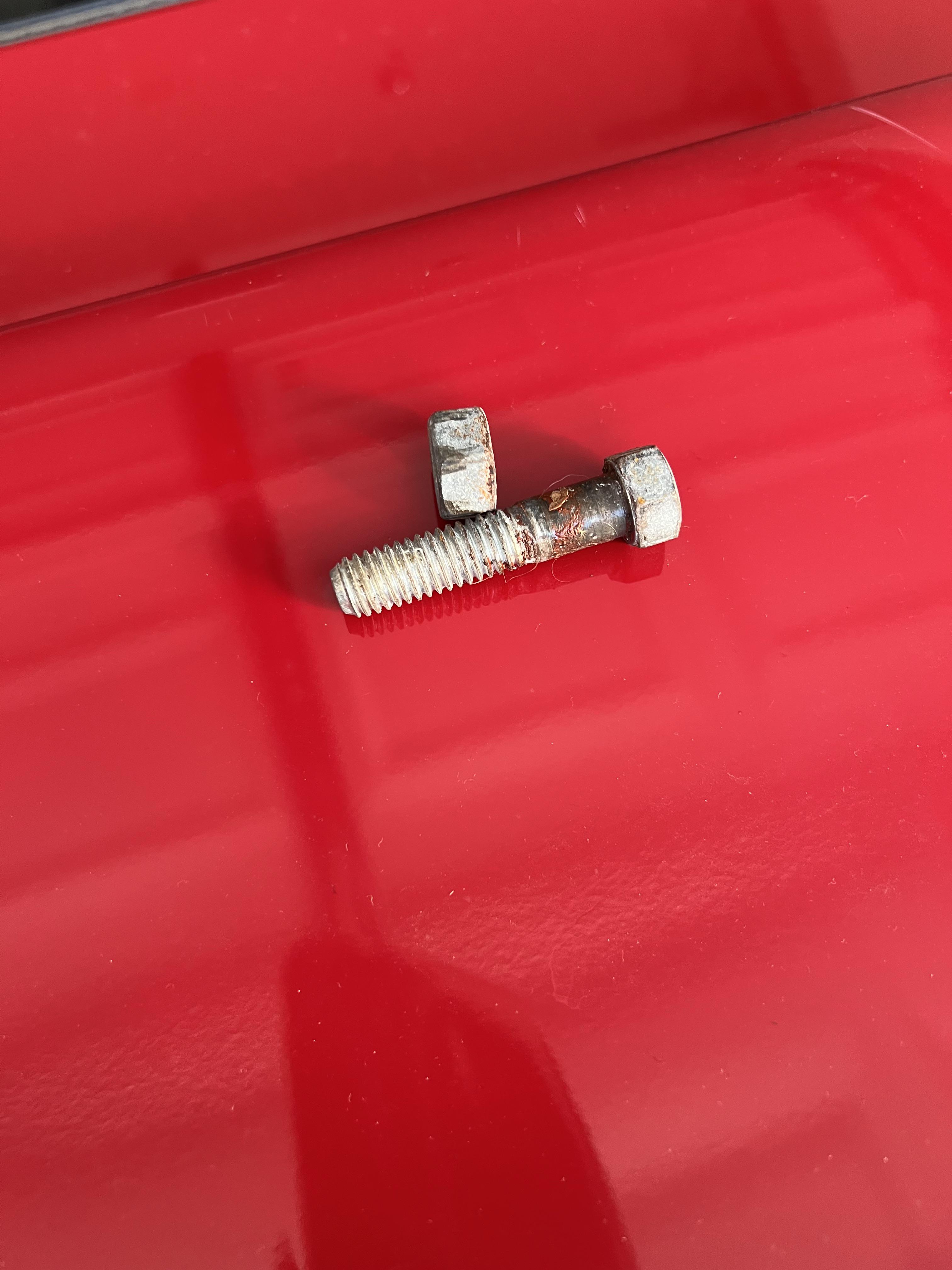 Does anywhere know where these bolts go? Found them in my driveway