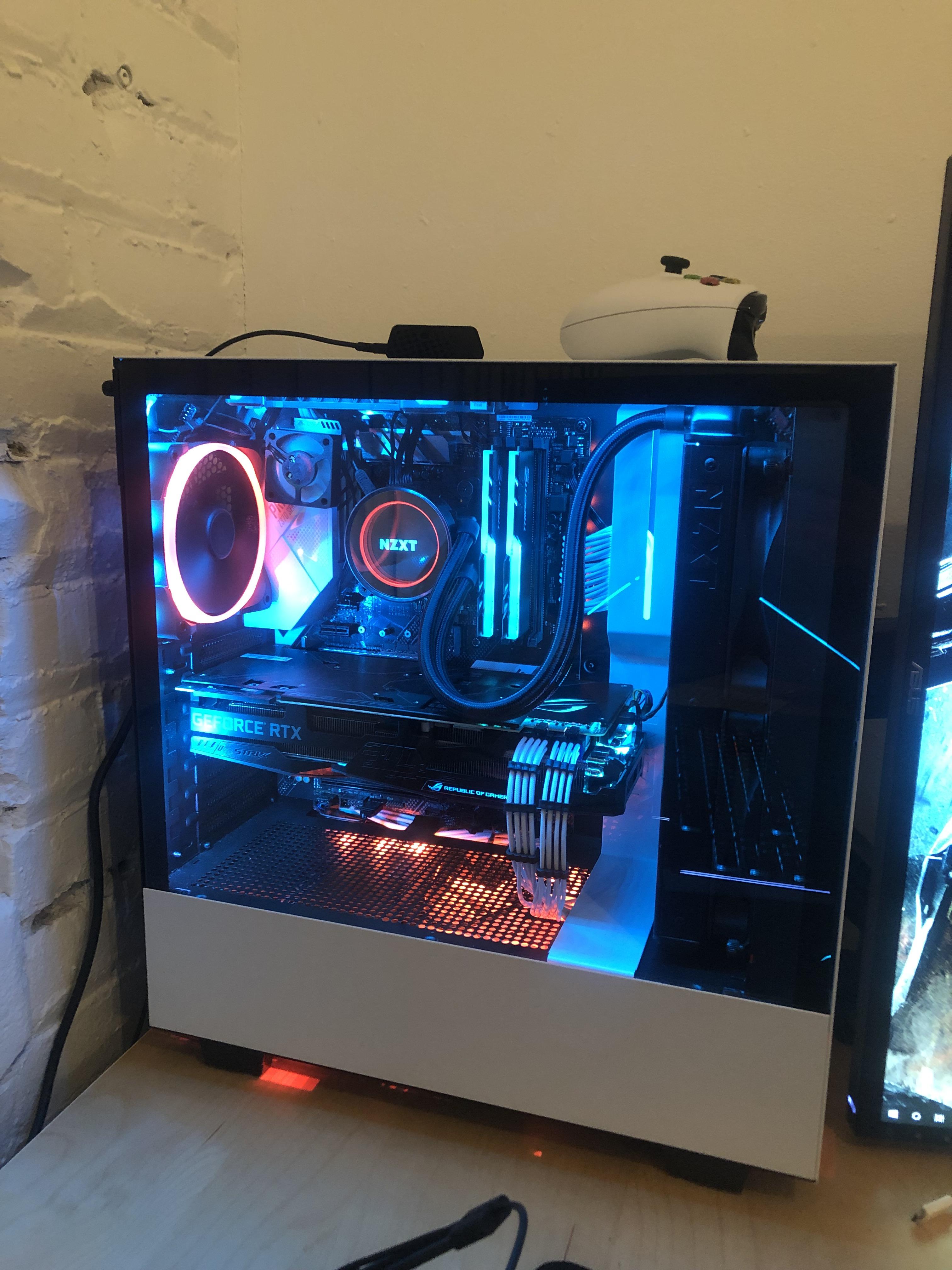 For anyone with an NZXT H500 case. I can not putting lighting